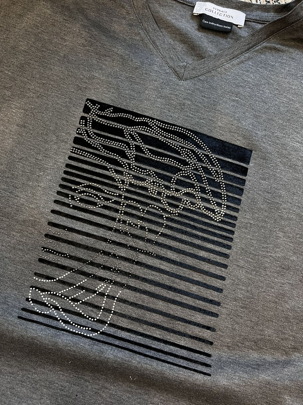 Versace Versace Collection Longsleeve center logo V-neck size M Size US M / EU 48-50 / 2 - 6 Thumbnail