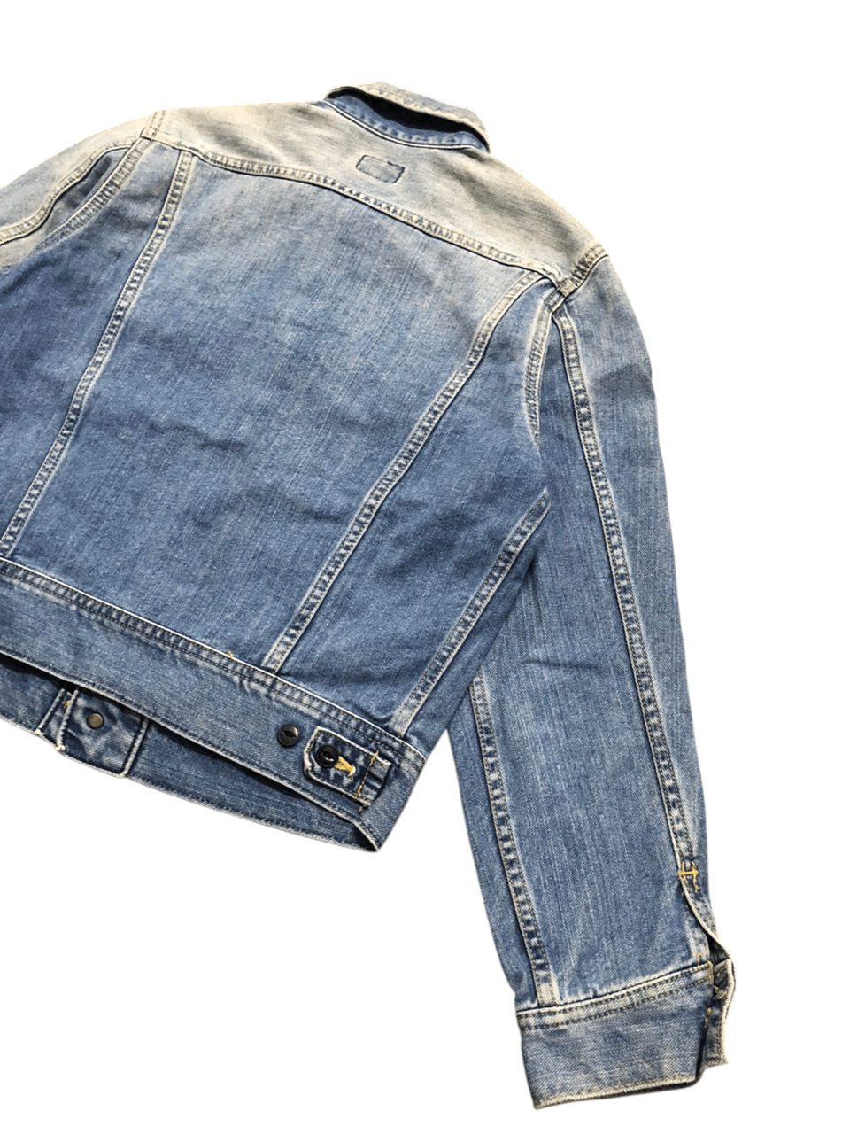 Lee Vintage Lee Left Hand Denim Truckers Jacket Faded Size US S / EU 44-46 / 1 - 9 Thumbnail