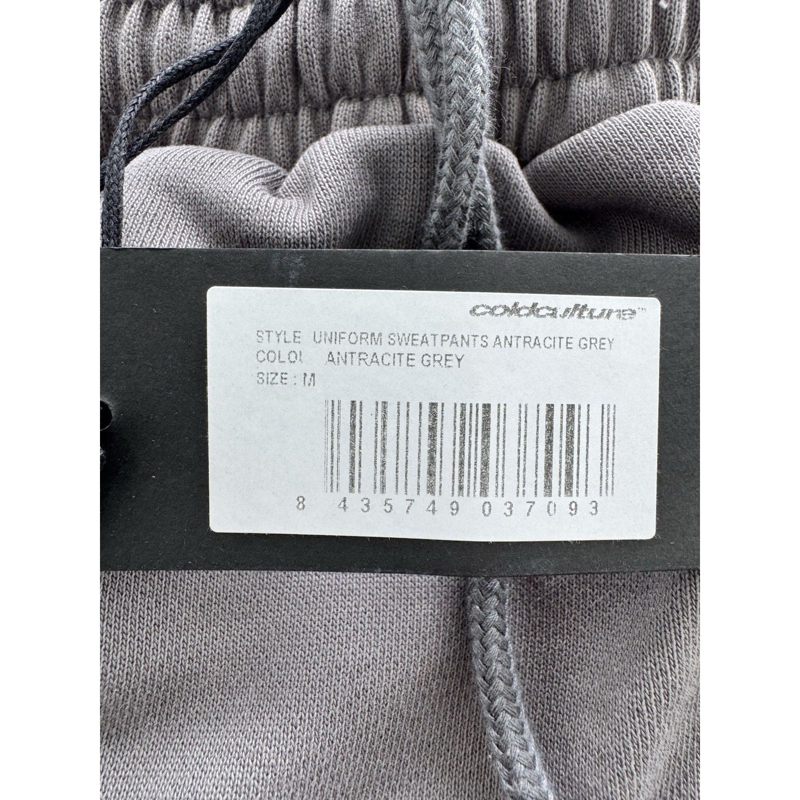 Other Cold Culture Script Sweatpants Antracite Grey Medium Size US 32 / EU 48 - 7 Thumbnail