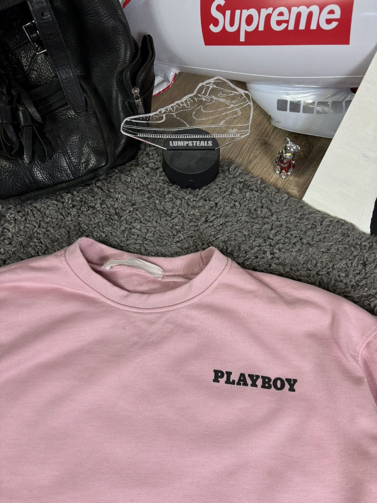Playboy × Vintage Vintage Playboy X Missguided Hoodie Crewneck Naked Woman Size US L / EU 52-54 / 3 - 5 Thumbnail