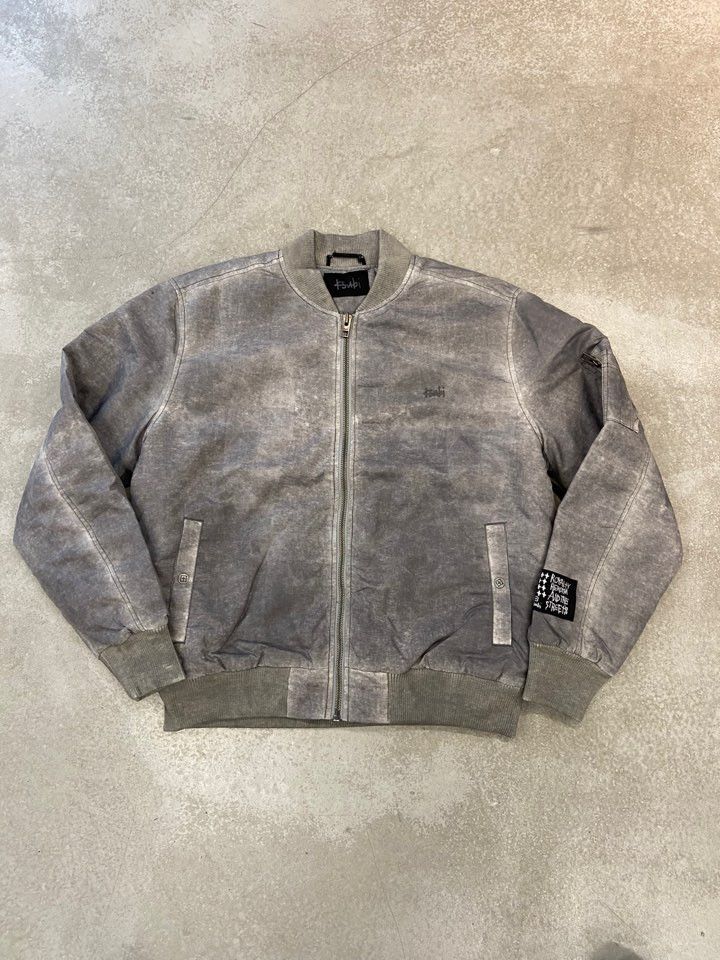 Ksubi KSUBI royalty bomber overdye coal Size US M / EU 48-50 / 2 - 4 Thumbnail