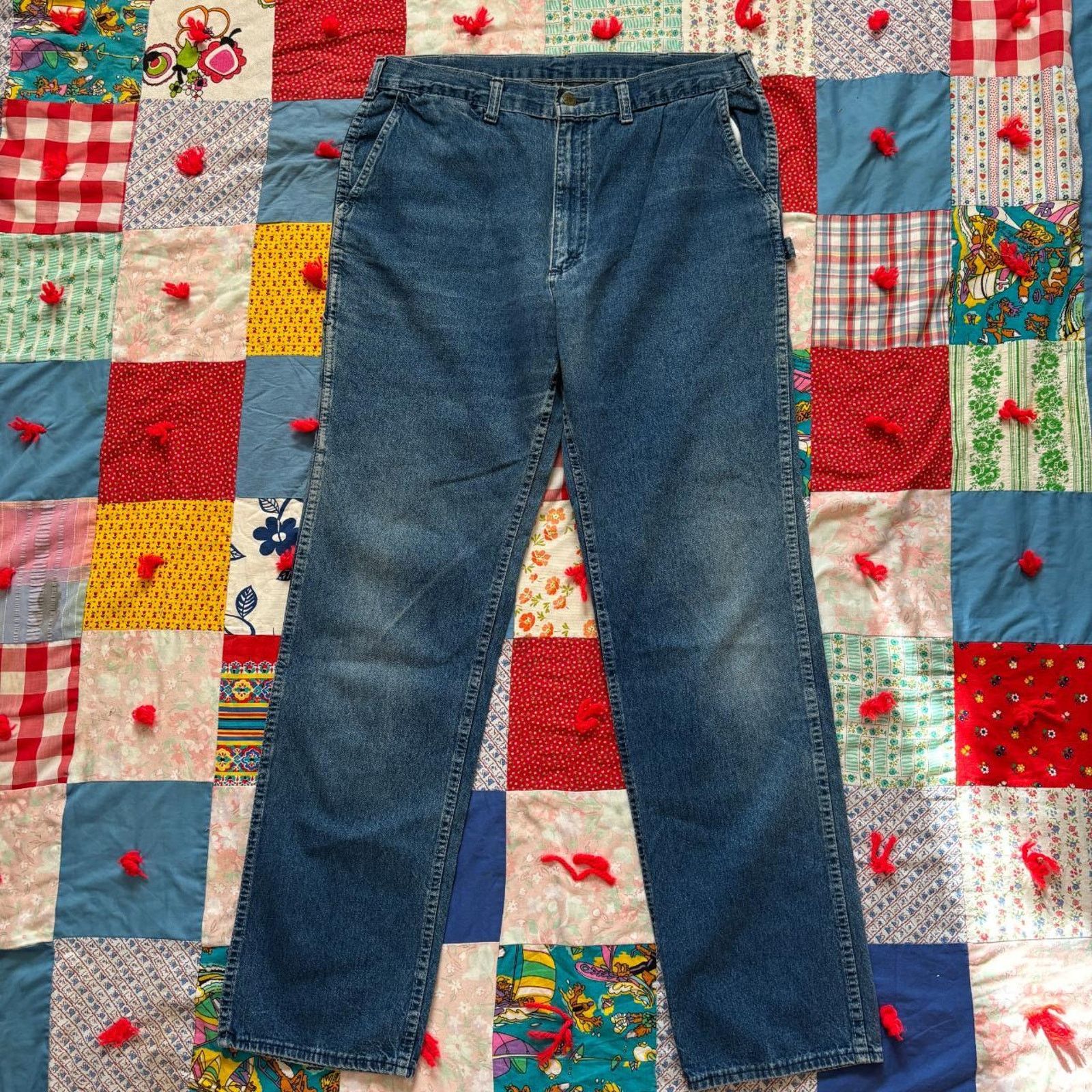 Oshkosh × Vintage True vintage 60s 70s oshkosh mens classic blue jeans 34x32.5 Size US 34 / EU 50 - 4 Thumbnail