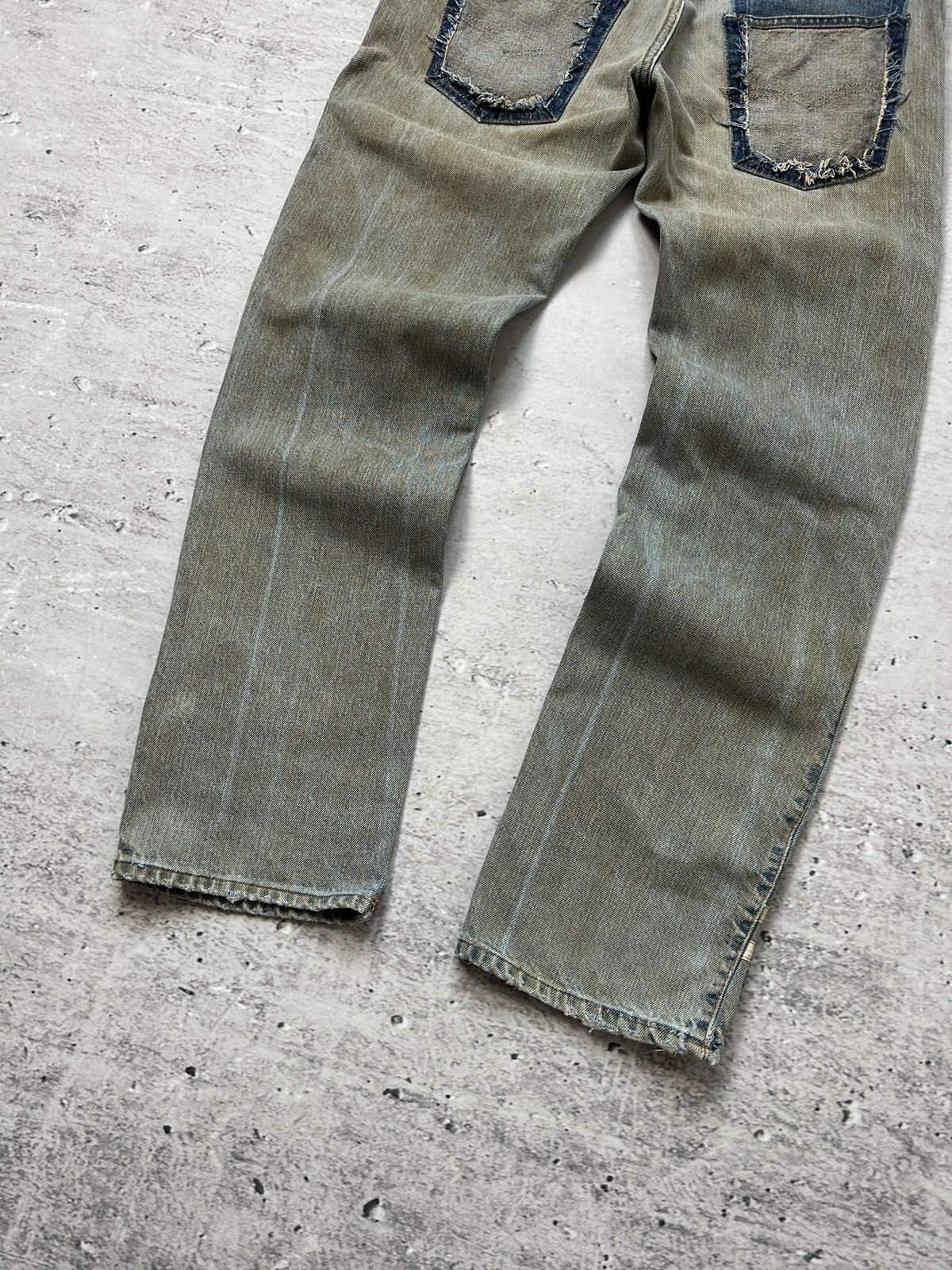 Levi's Vintage Clothing 🔥VINTAGE LEVIS SILVER TAB CUSTOM DISTRESSED DENIM JEANS 90s🔥 Size US 32 / EU 48 - 14 Thumbnail