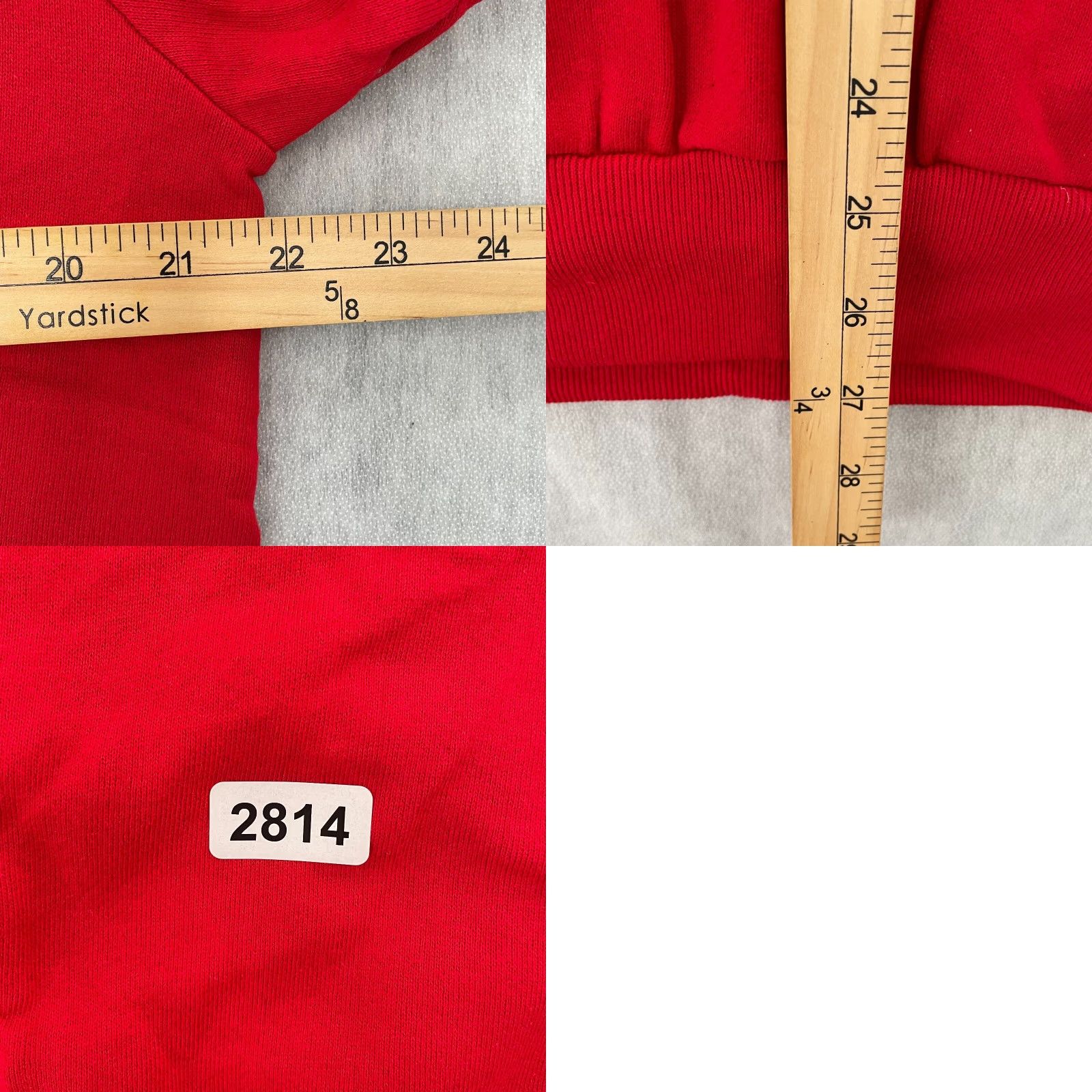 Jerzees VINTAGE Jerzees Sweater Adult Extra Large Red Plain Blank Sweatshirt Mens XL NEW Size US XL / EU 56 / 4 - 8 Thumbnail