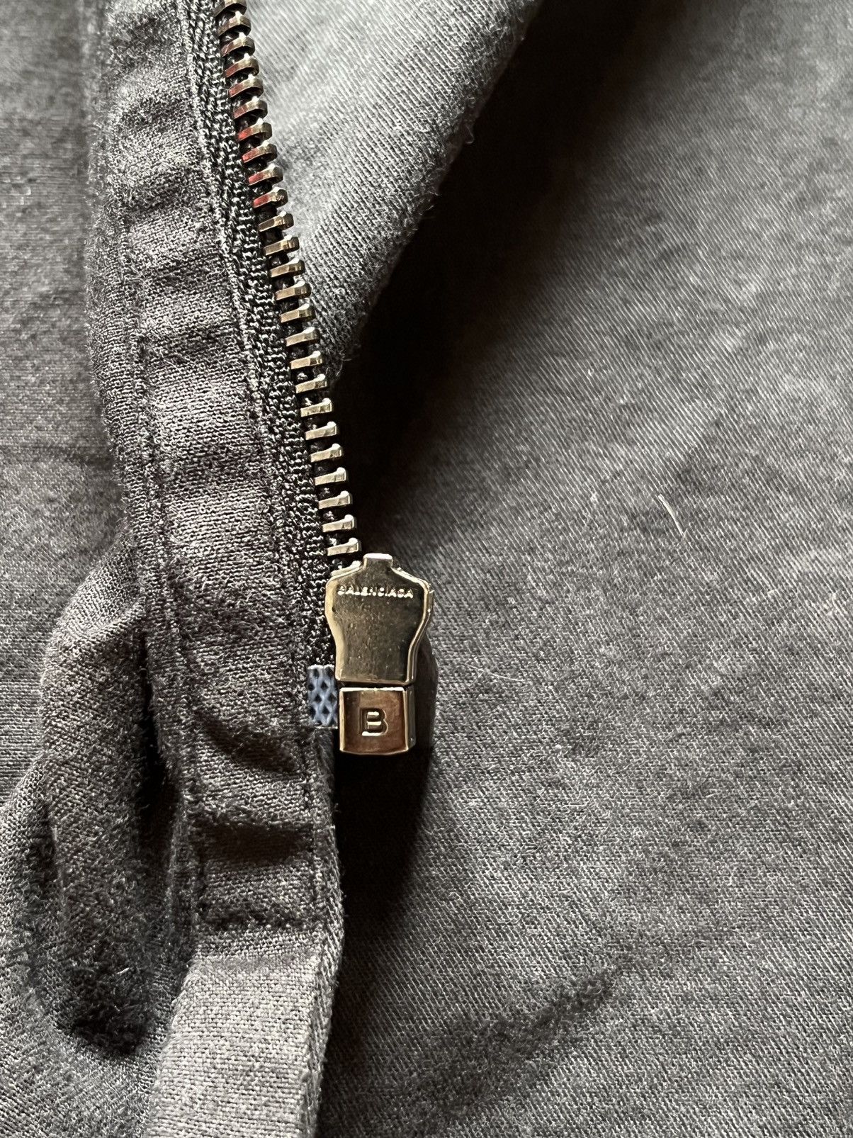 Balenciaga Balenciaga Black Zip Overshirt – Ref. 433502 TSD07 1000 Size US XXS / EU 40 - 5 Thumbnail