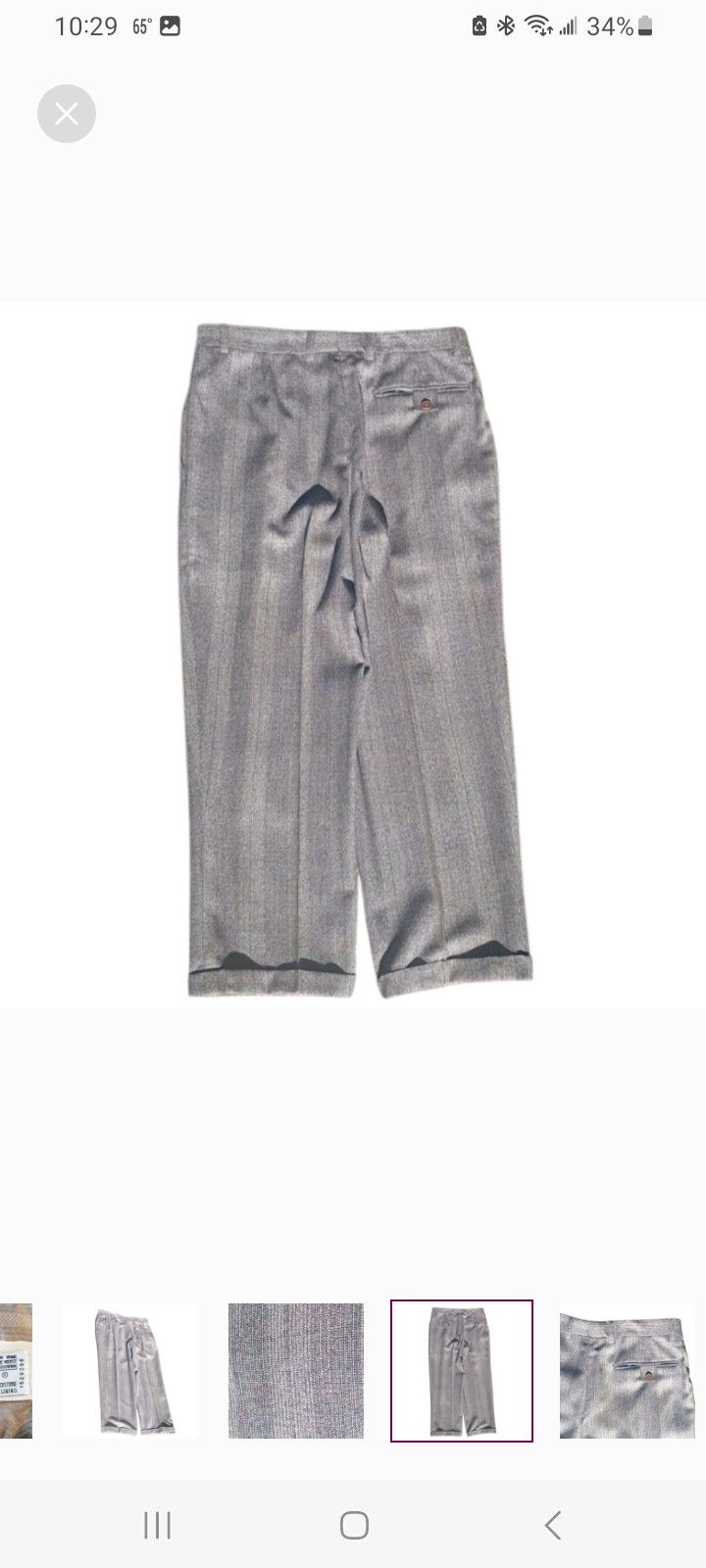 Zanella Zanella Pure Wool Pants, W30" Size US 30 / EU 46 - 5 Thumbnail