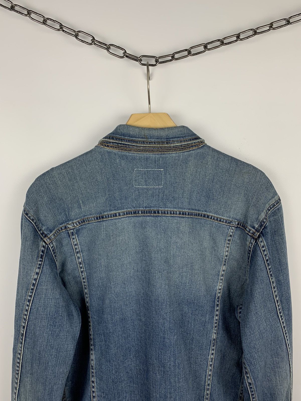 Designer × Rag & Bone Rag & Bone Standard Issue Classic Fit Denim Jacket Made USA Size US S / EU 44-46 / 1 - 10 Thumbnail