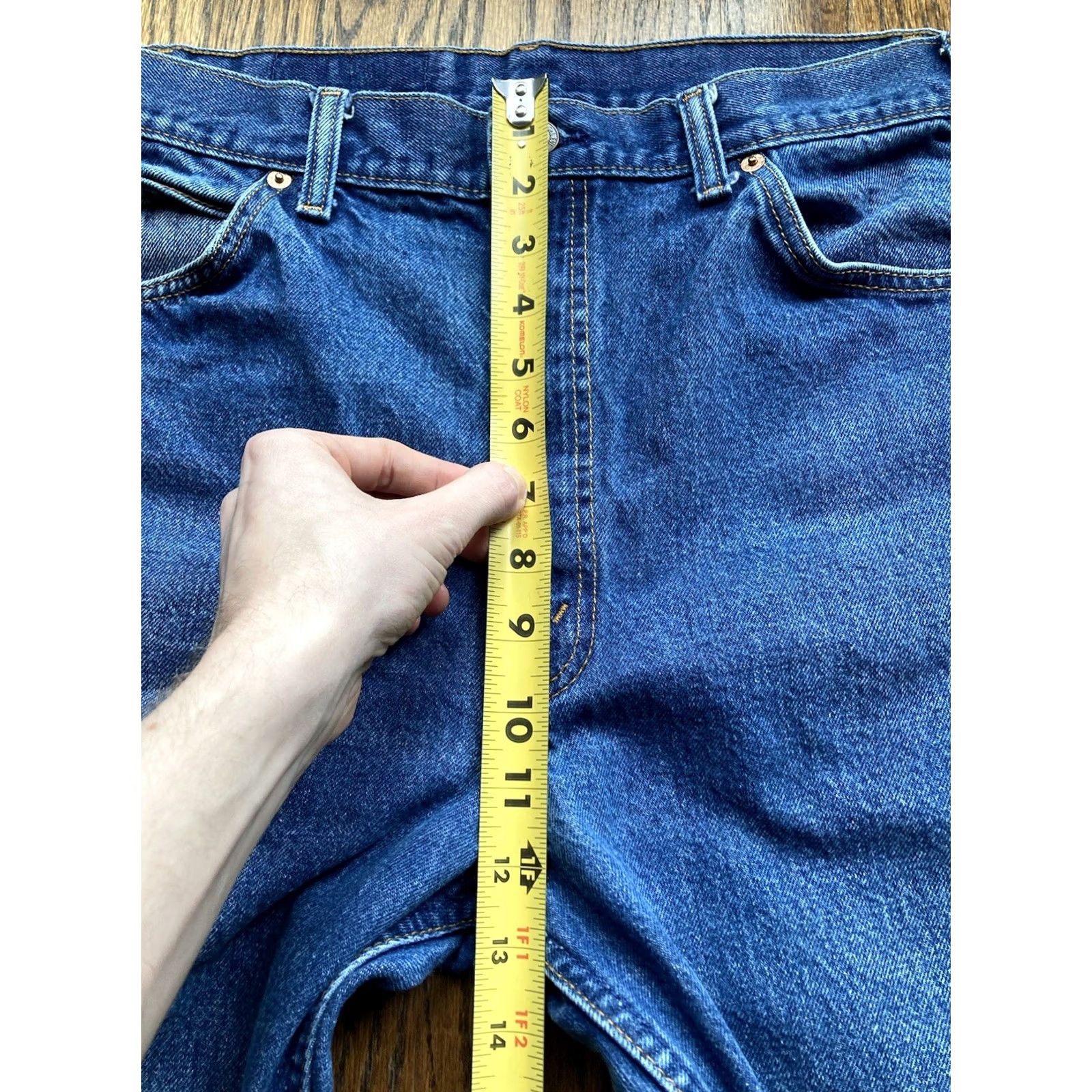 Levi's VINTAGE Levi's 90s 505 Jeans Mens Blue Denim Size 38x30 (fits 36x29) Orange Tab Size US 38 / EU 54 - 5 Thumbnail