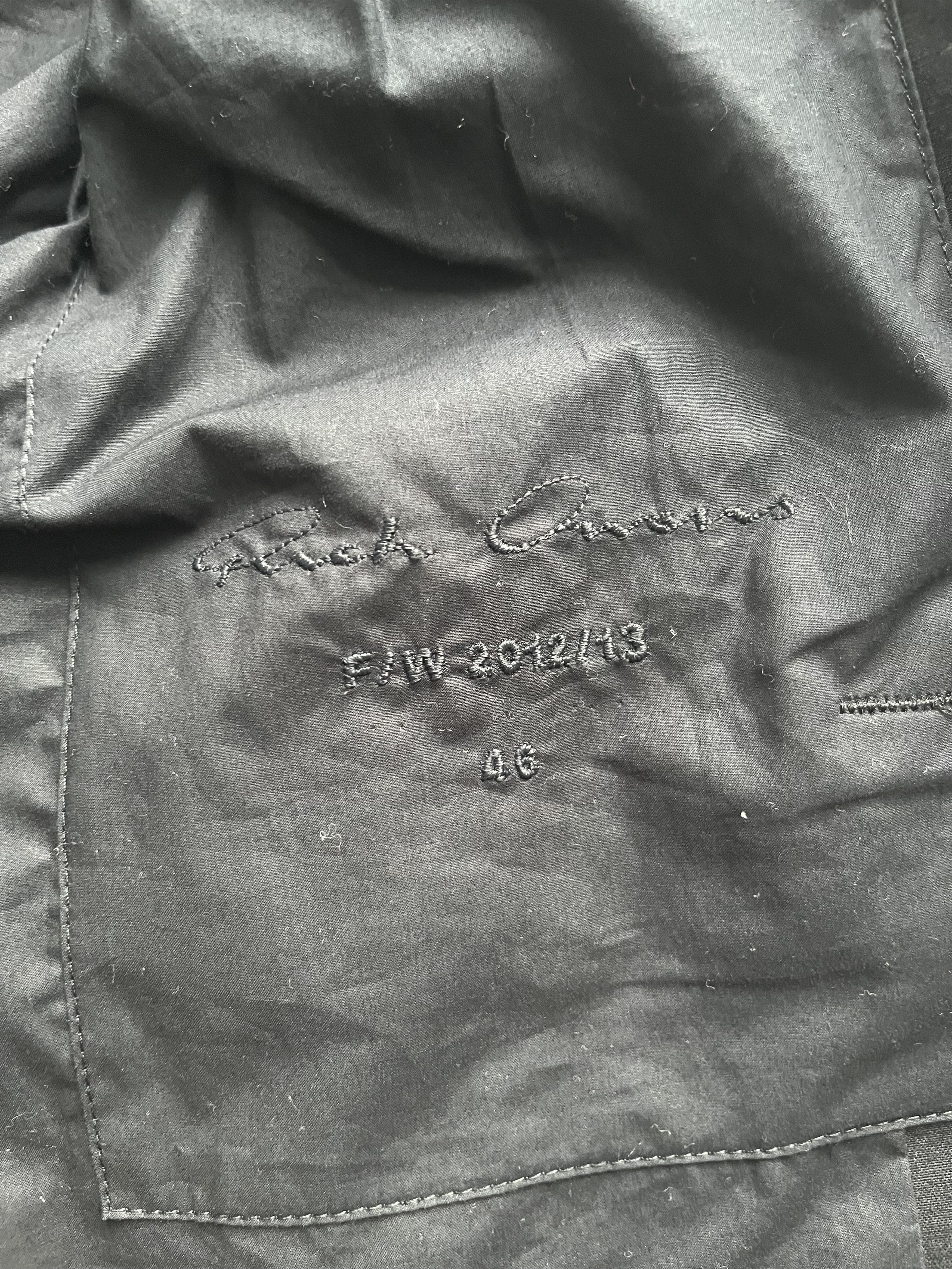Rick Owens Rick Owens Mountain fw12 Blazer Size 46R - 9 Thumbnail
