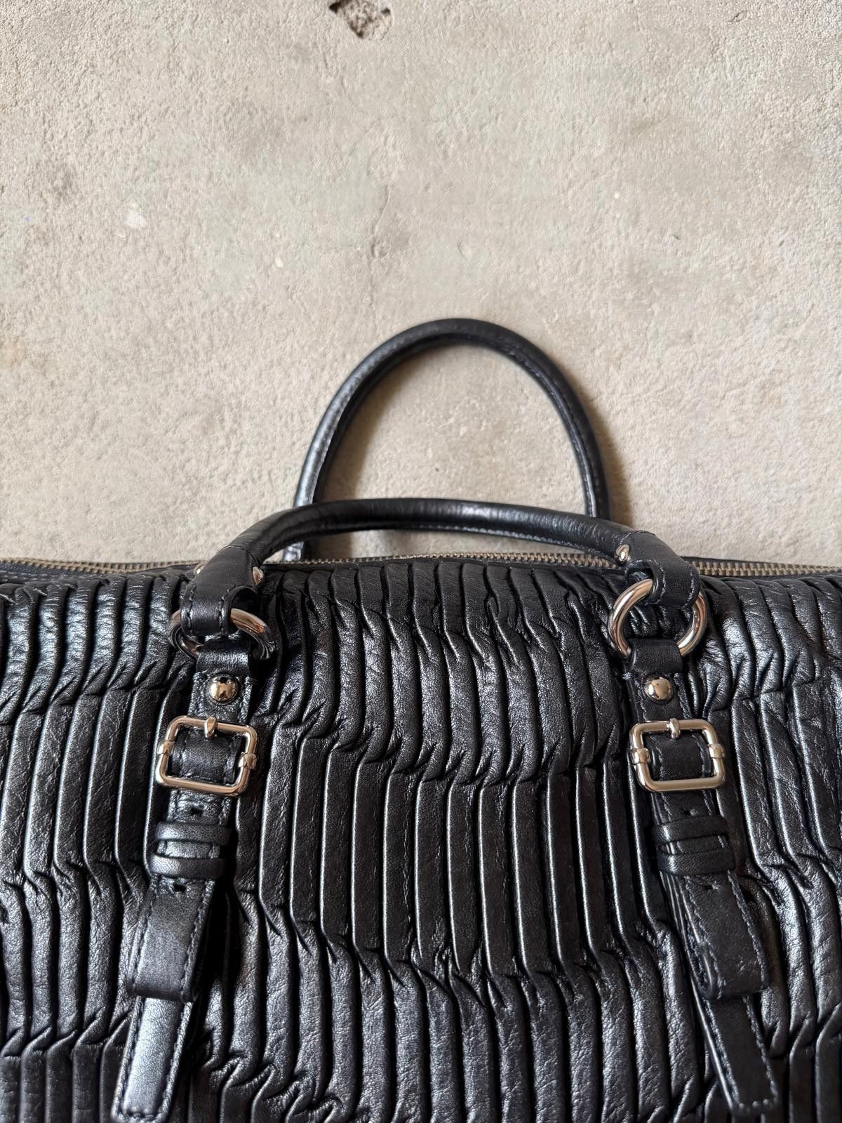 Coach Coach Madison Woven Shoulder Bag Black Size ONE SIZE - 9 Thumbnail