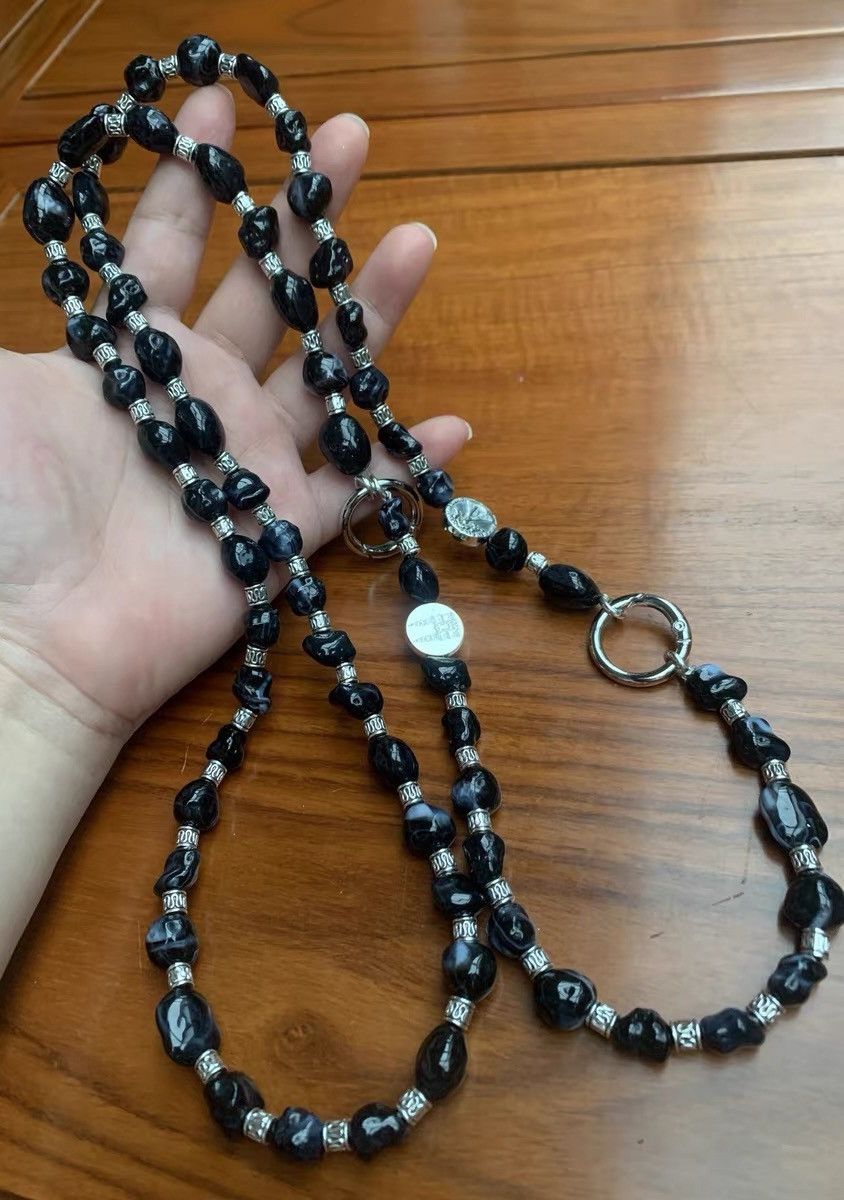 Japanese Brand × Jewelry Outdoor retro punk mixed beads crossbody phone chain strap Size ONE SIZE - 2 Thumbnail