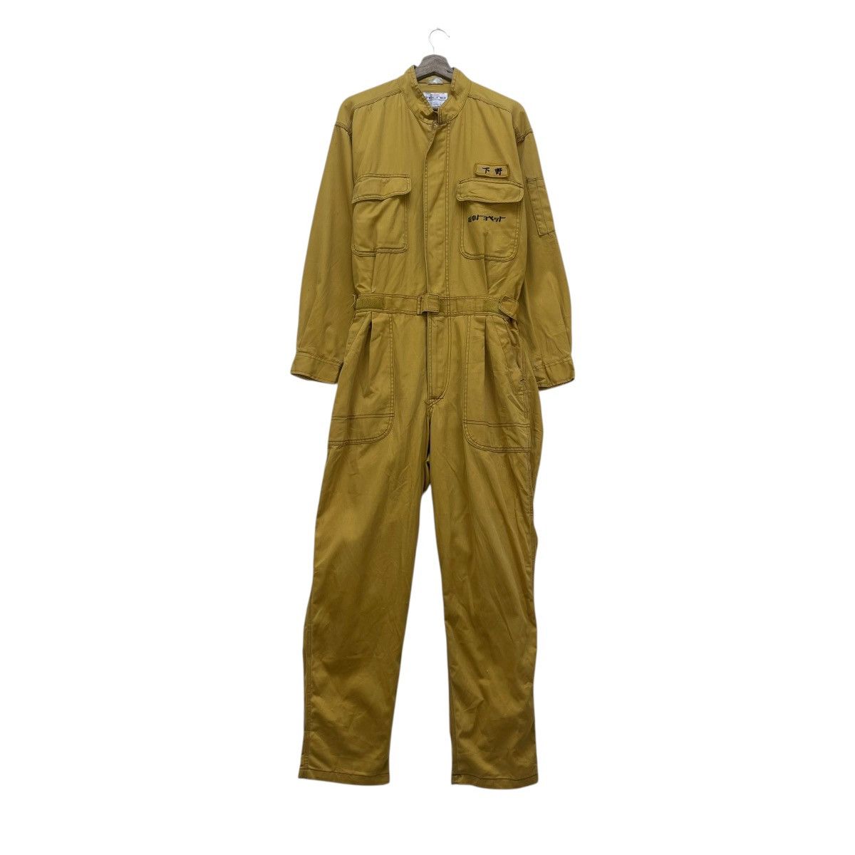 Vintage 💥Vintage Toyota Corolla Techno Top Crew Coverall Workwear Size US 33 - 1 Thumbnail