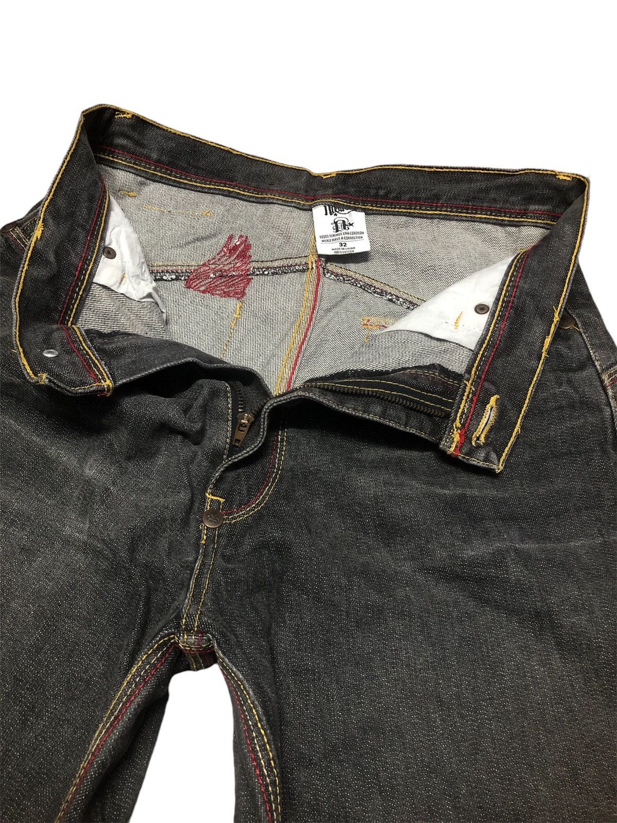 Designer × If Six Was Nine × Japanese Brand Nostro Baggy Jeans Size US 32 / EU 48 - 22 Thumbnail