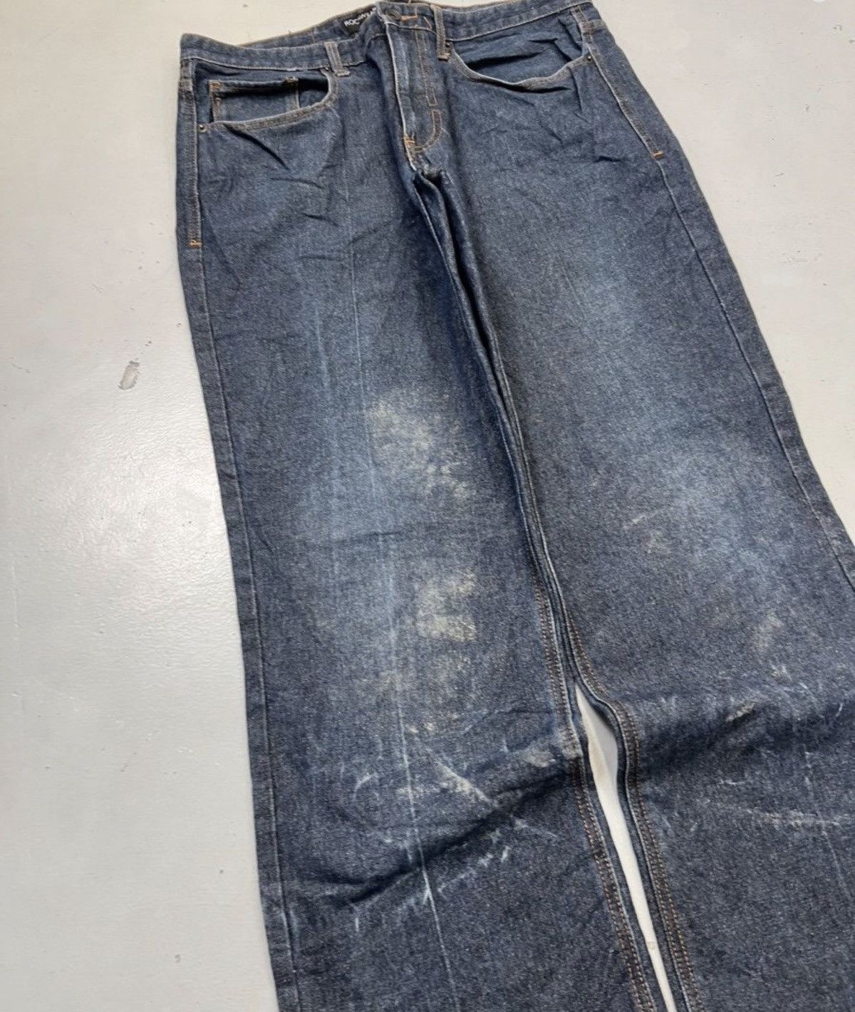 Rocawear Vintage roca wear baggy denim Size US 36 / EU 52 - 6 Thumbnail