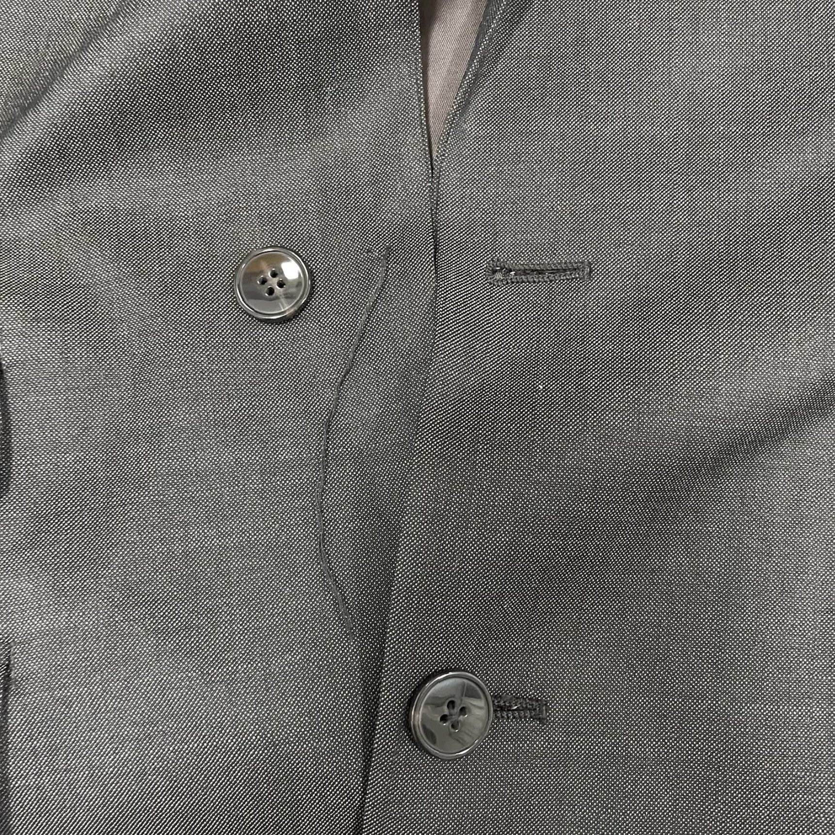Calvin Klein Calvin Klein Brown Wool Extreme Slim Fit 2 Button Sport Coat Blazer Size 38L Size 38R - 5 Thumbnail