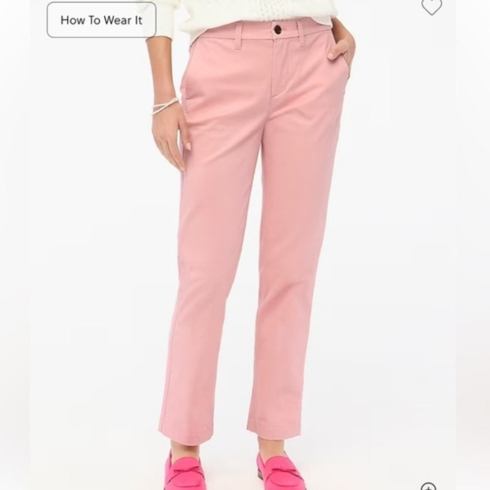 J.Crew J Crew High-rise girlfriend chino pant Size 25" / US 0 / IT 36 - 1 Thumbnail