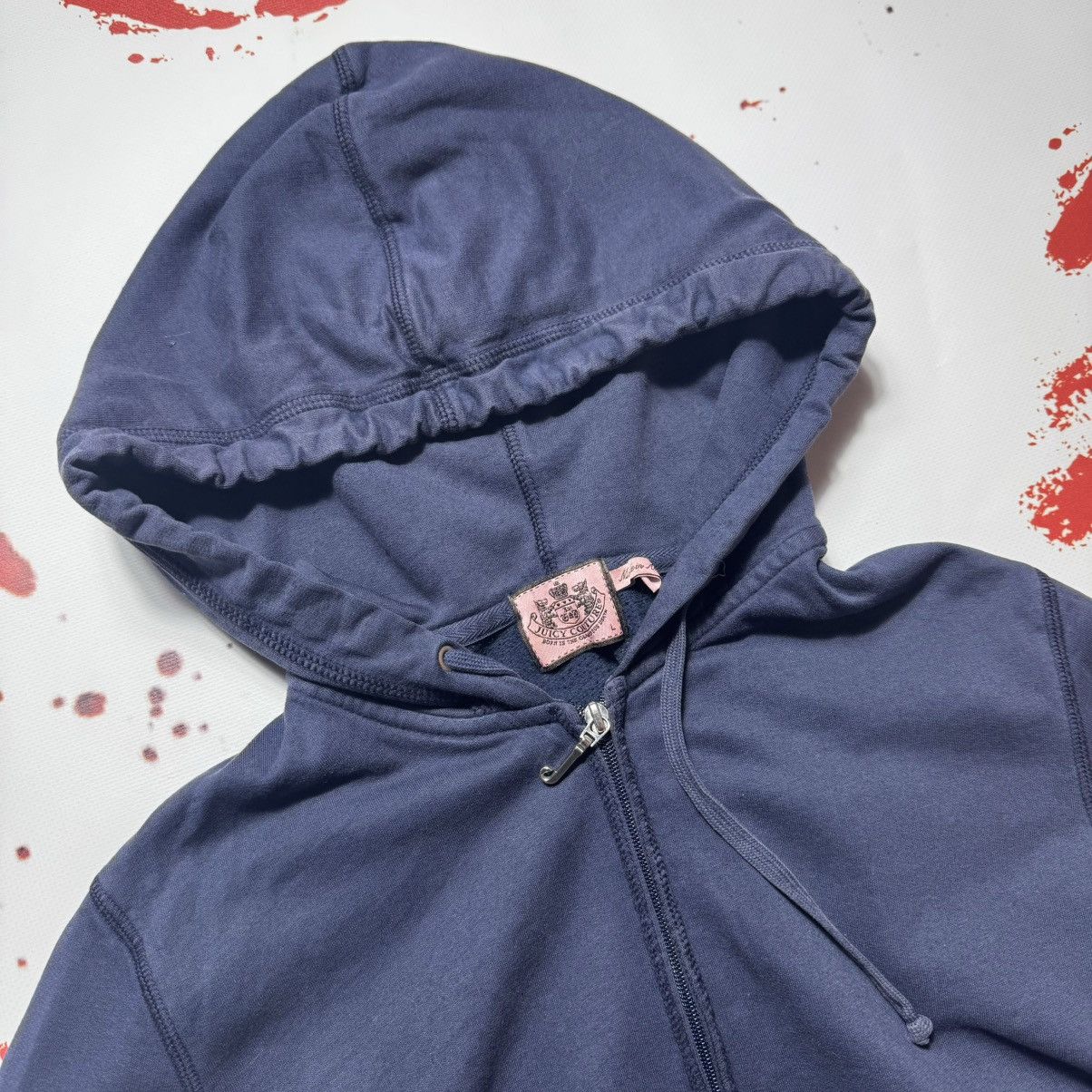 Vintage vintage 90s zip hoodie juicy couture y2k big logo Size L / US 10 / IT 46 - 6 Thumbnail