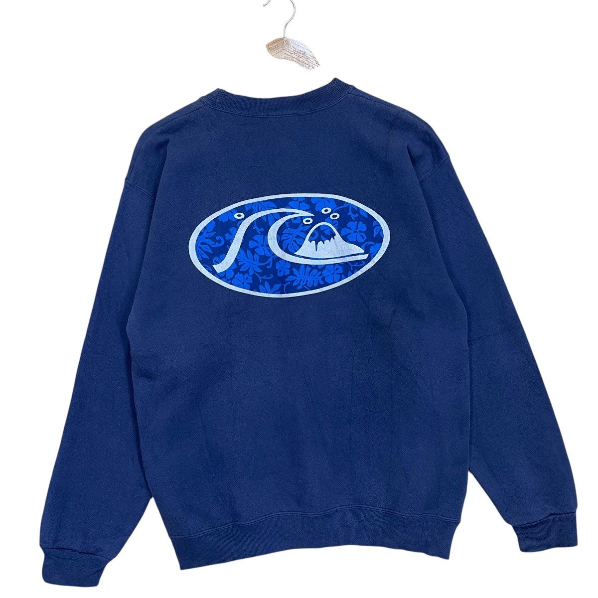 Quiksilver Vintage 90s Quiksilver Big Logo Crewneck Sweatshirt Size US M / EU 48-50 / 2 - 1 Thumbnail