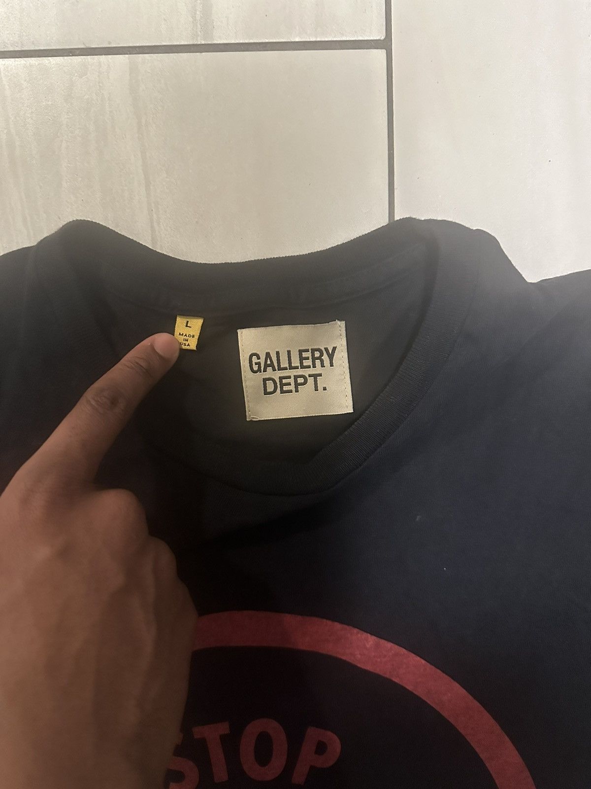 Gallery Dept. Gallery Dept “STOP BEING RACIST” Size US M / EU 48-50 / 2 - 5 Thumbnail