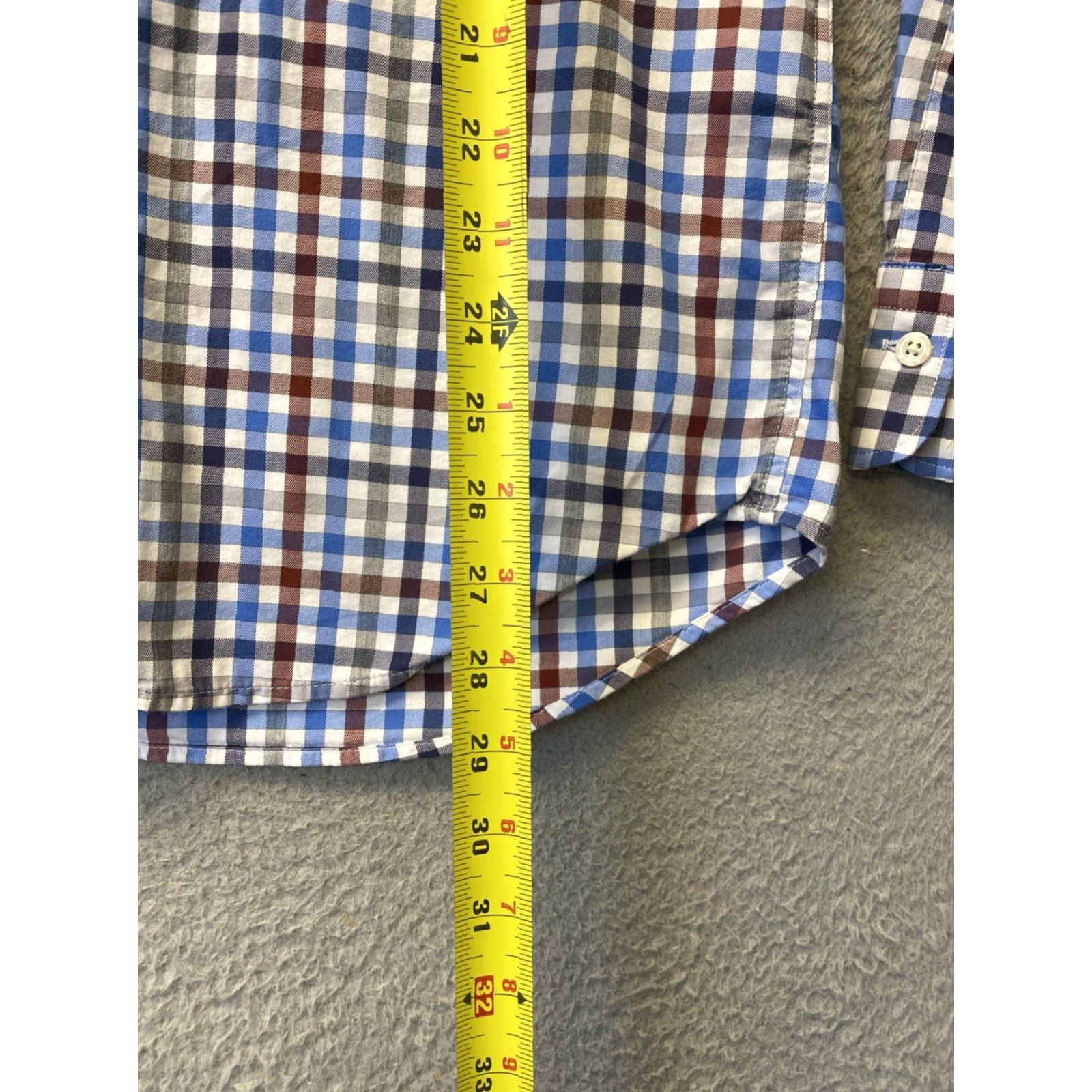 Peter Millar Peter Millar Comfort Plaid Button-Down Shirt Men’s Small Long Sleeve Stretch Multicolor Size US S / EU 44-46 / 1 - 6 Thumbnail
