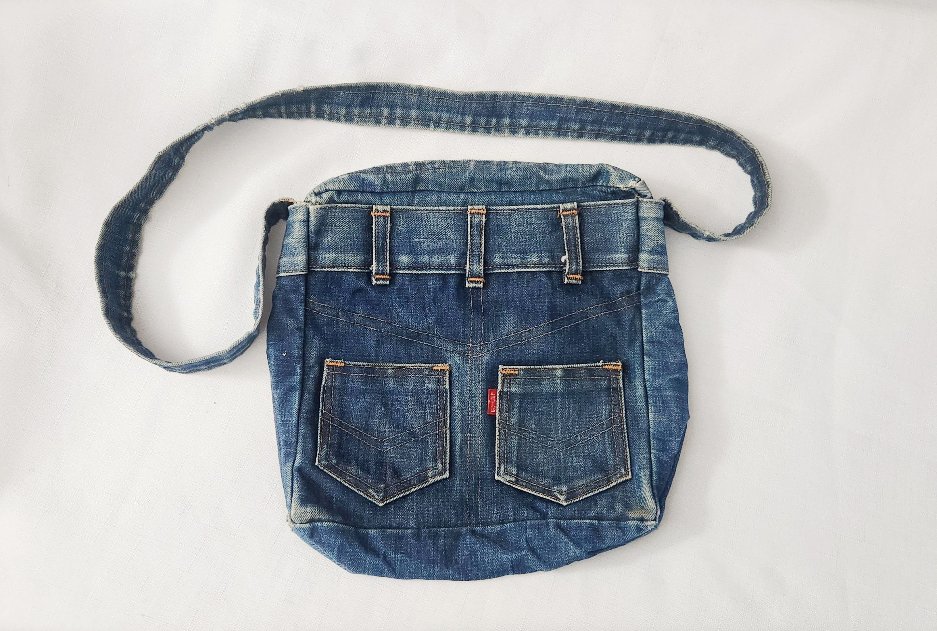 Levi's × Vintage Levi's True Vintage Red Tab Bog E Selvedge denim Jeans Bag Size ONE SIZE - 3 Thumbnail
