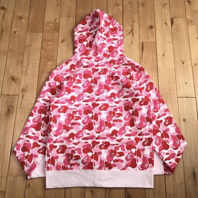 Bape BAPE logo ABC camo pink full zip hoodie a bathing ape Size US M / EU 48-50 / 2 - 3 Thumbnail