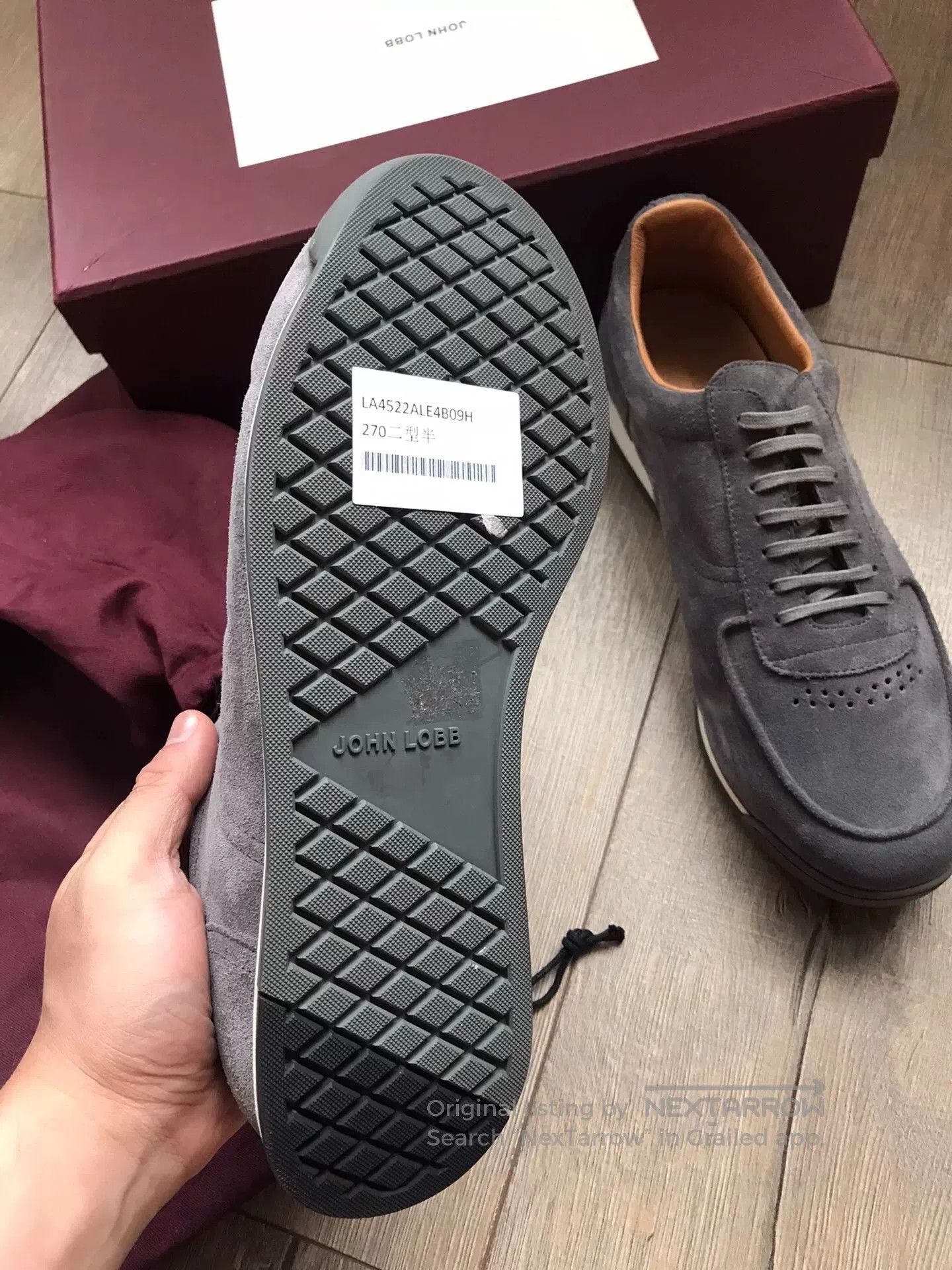 John Lobb John Lobb Gray Suede Casual Shoes. Size US 10.5 / EU 43-44 - 5 Thumbnail