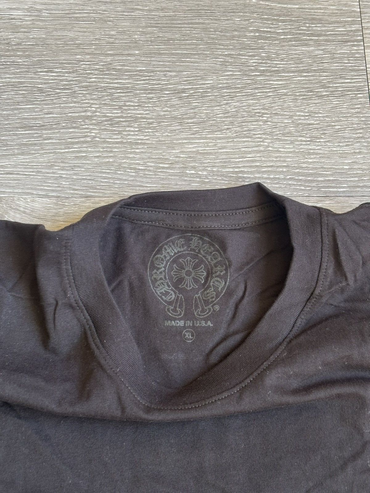 Chrome Hearts Chrome Hearts Black New York Horseshoe Tee Size US S / EU 44-46 / 1 - 8 Thumbnail