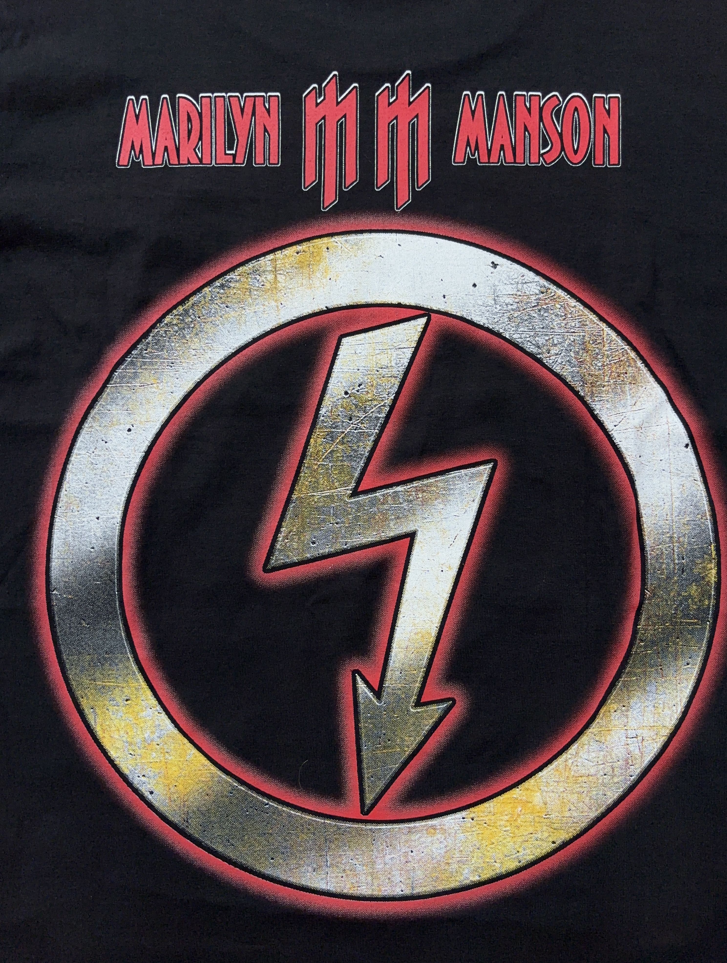 Other Marilyn Manson Black Graphic T-Shirt Size US L / EU 52-54 / 3 - 6 Thumbnail
