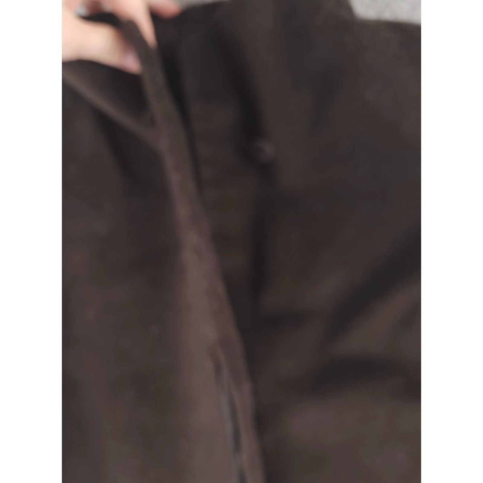 Vintage Rodel Made in Italy Coat Womens 14 Brown 100% Wool Button Trench Overcoat Size XL / US 12-14 / IT 48-50 - 3 Thumbnail