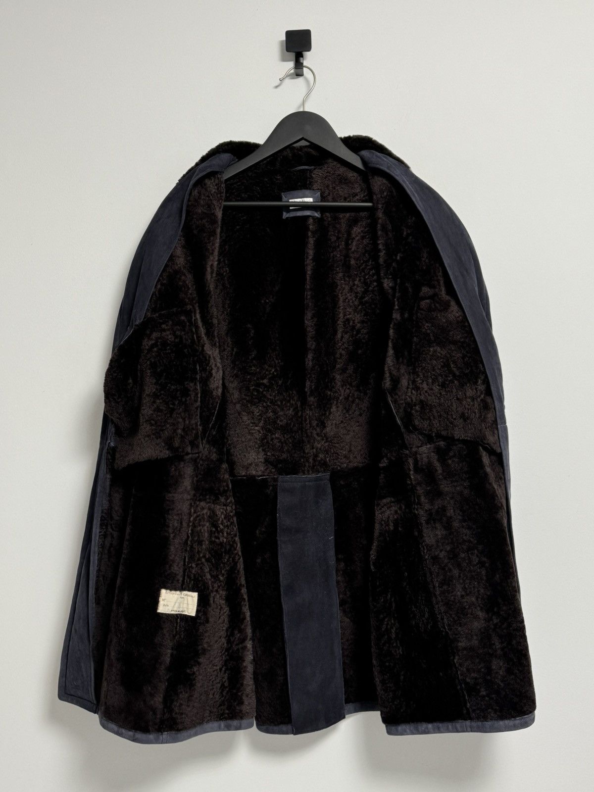 Brunello Cucinelli Brunello Cucinelli Shearling Leather Biker Fur Heavy Coat Size US XXL / EU 58 / 5 - 13 Thumbnail