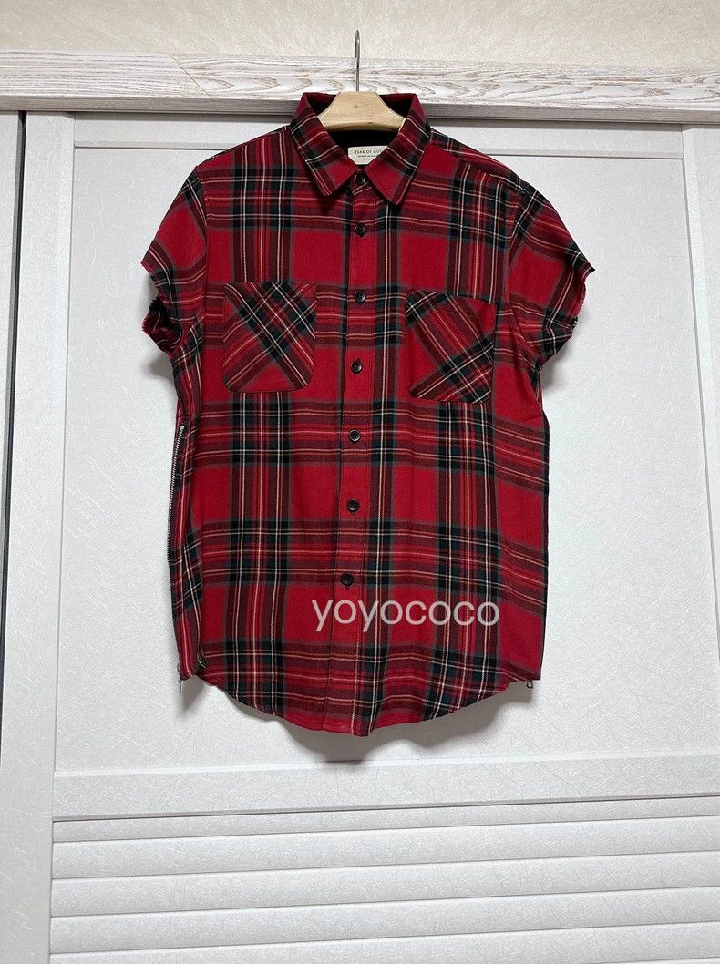 Fear of God Fear of God Sixth Collection Plaid Flannel Shirt | Grailed