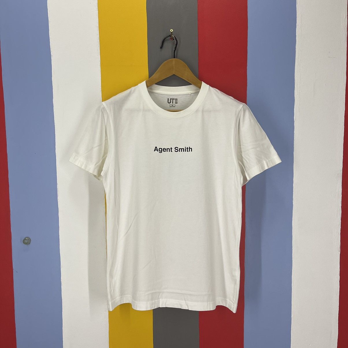 Uniqlo AGENT SMITH x UNIQLO Crew Neck T Shirt #1745/07 Size US M / EU 48-50 / 2 - 3 Thumbnail