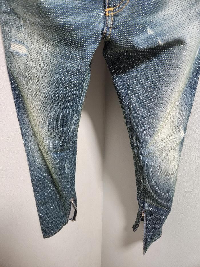 Dsquared2 DSQUARED2 Rhinestone embroidered skinny jeans Size 30" / US 8 / IT 44 - 5 Thumbnail