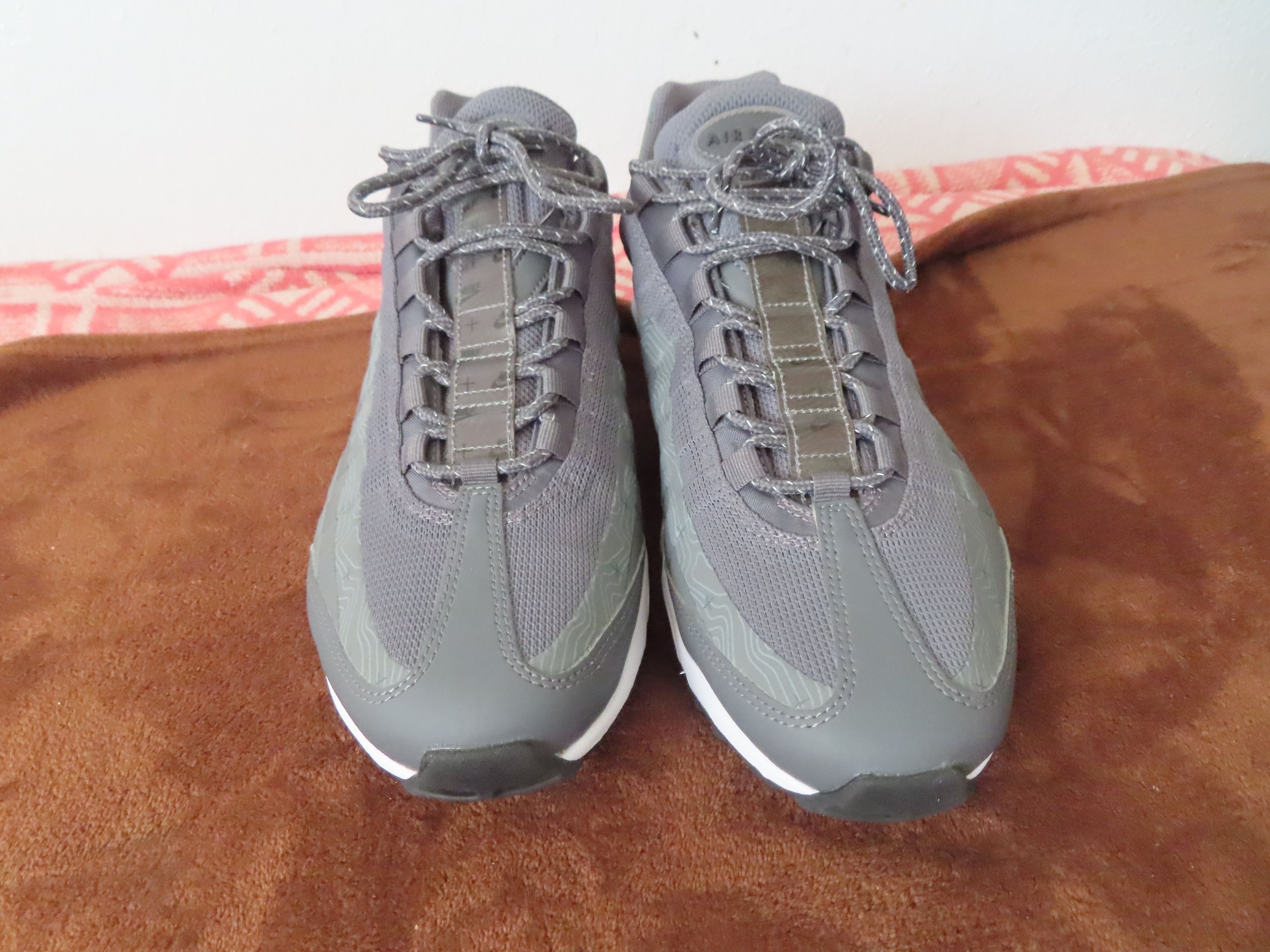 Designer × Nike Nike Air Max 95 Iron Grey Black Cool Grey DR0295 002 Size US 12 / EU 45 - 2 Thumbnail