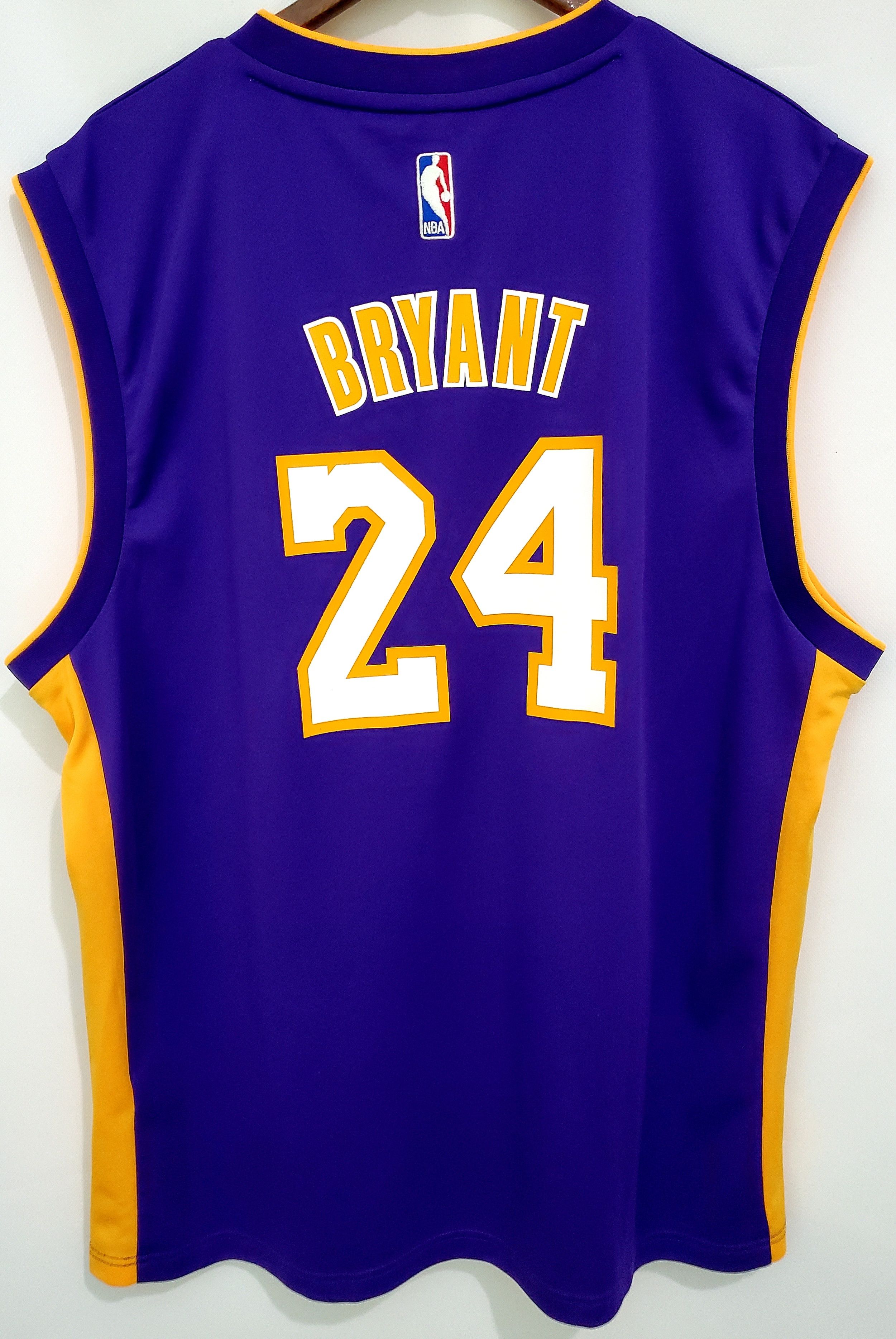Adidas × NBA LOS ANGELES LAKERS #24 KOBE BRYANT jersey New condition Xl Size US XL / EU 56 / 4 - 2 Thumbnail