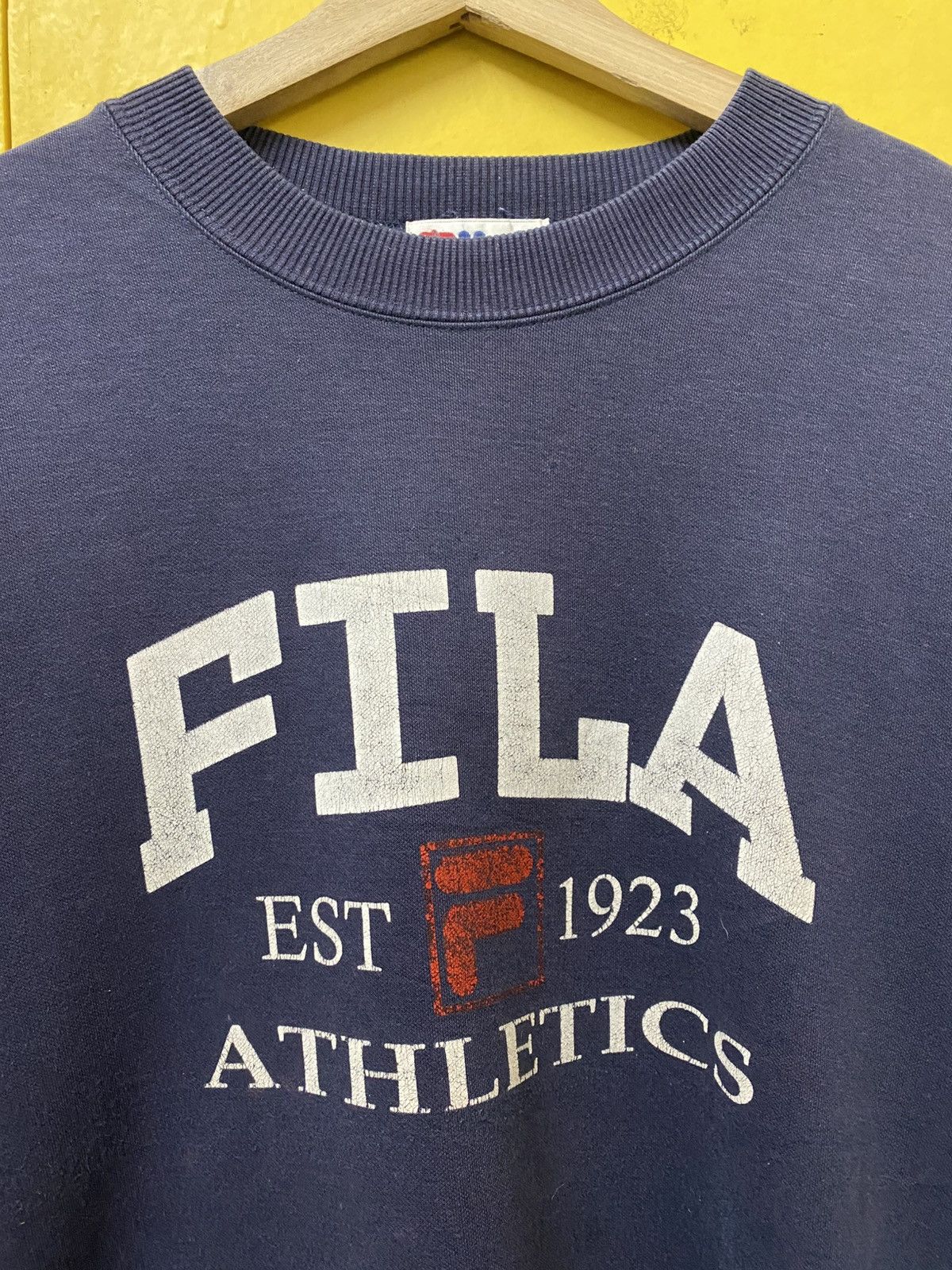 Fila Vintage Fila Faded Sweatshirt Crewneck Tee Size US M / EU 48-50 / 2 - 4 Thumbnail