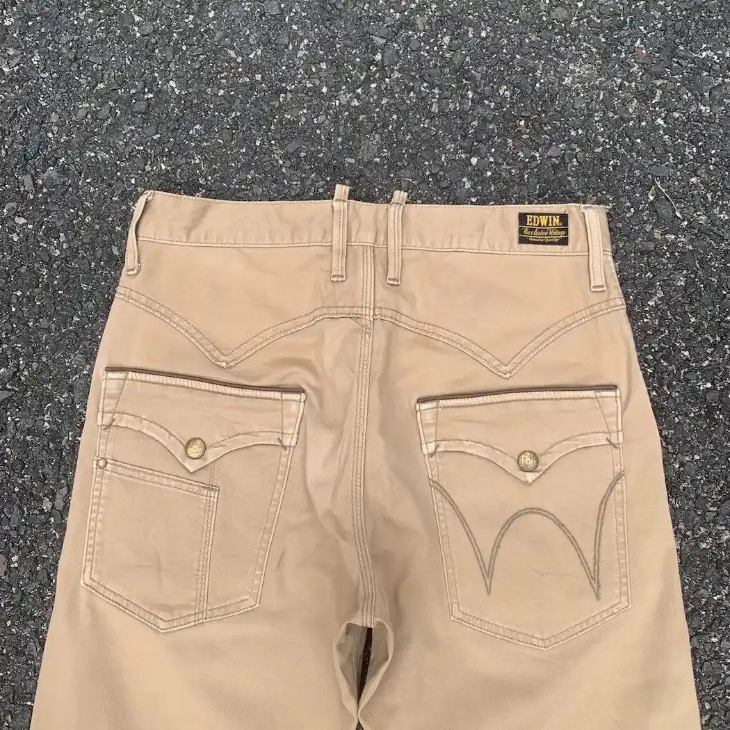 Japanese Brand JAPANESE VINTAGE TROUSERS EDWIN FADED BUSH PANTS SIZE M Size US 31 - 12 Thumbnail