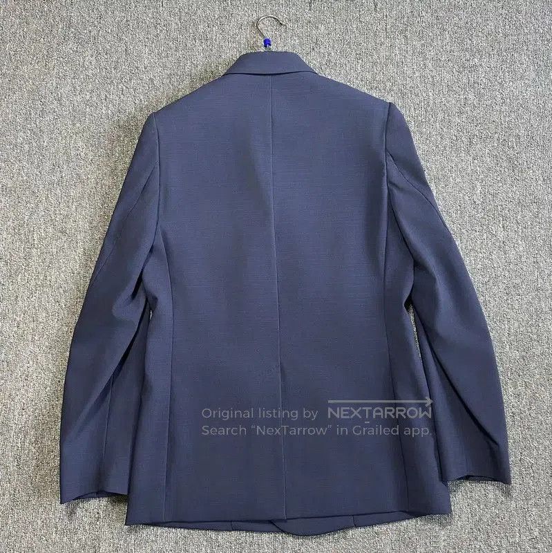 Dior Dior Men's Long Sleeve Blue Wool Embroidered Coat . Size US M / EU 48-50 / 2 - 4 Thumbnail