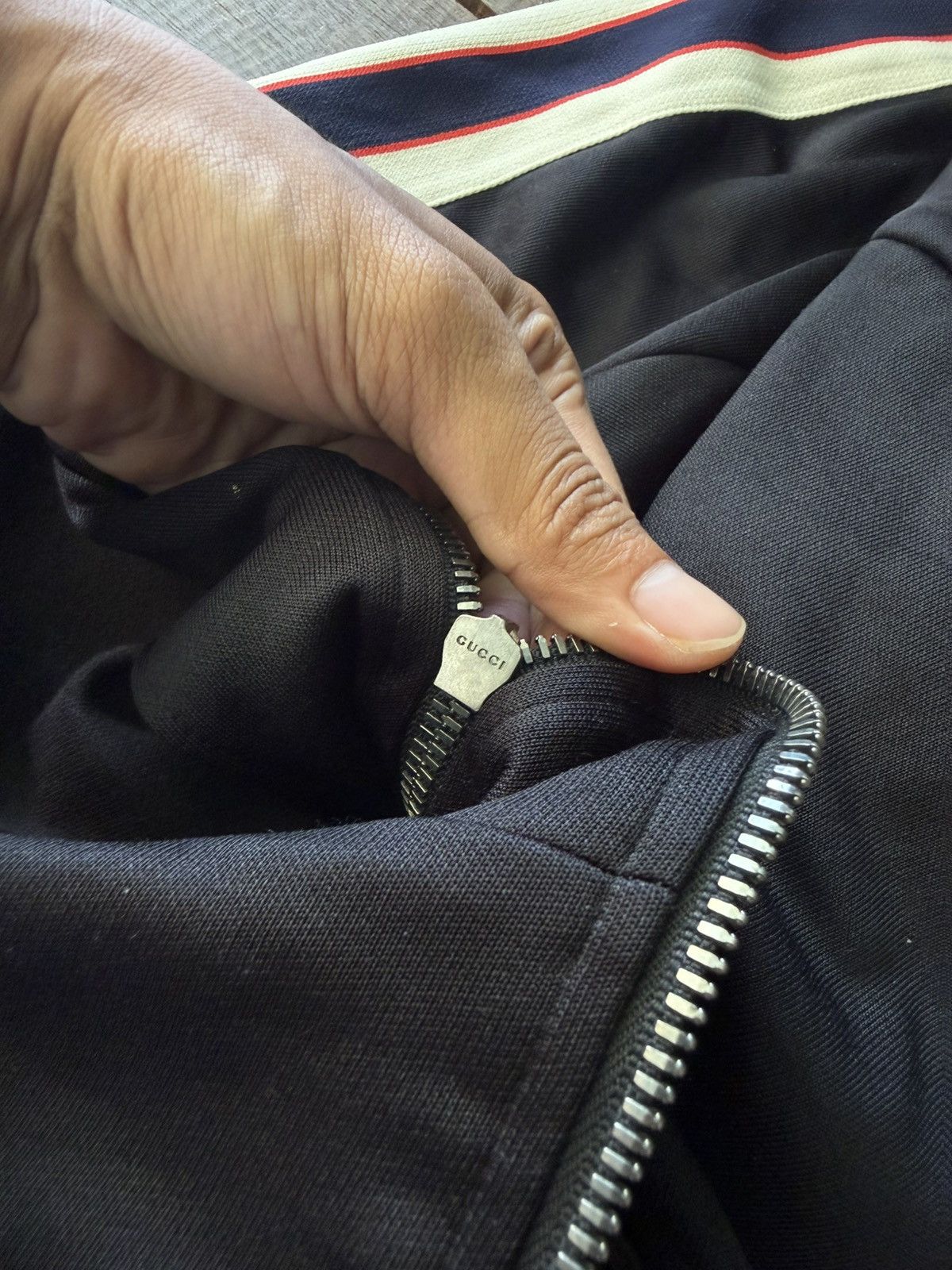 Gucci Gucci Taped Logo Track Jacket Size US M / EU 48-50 / 2 - 9 Thumbnail
