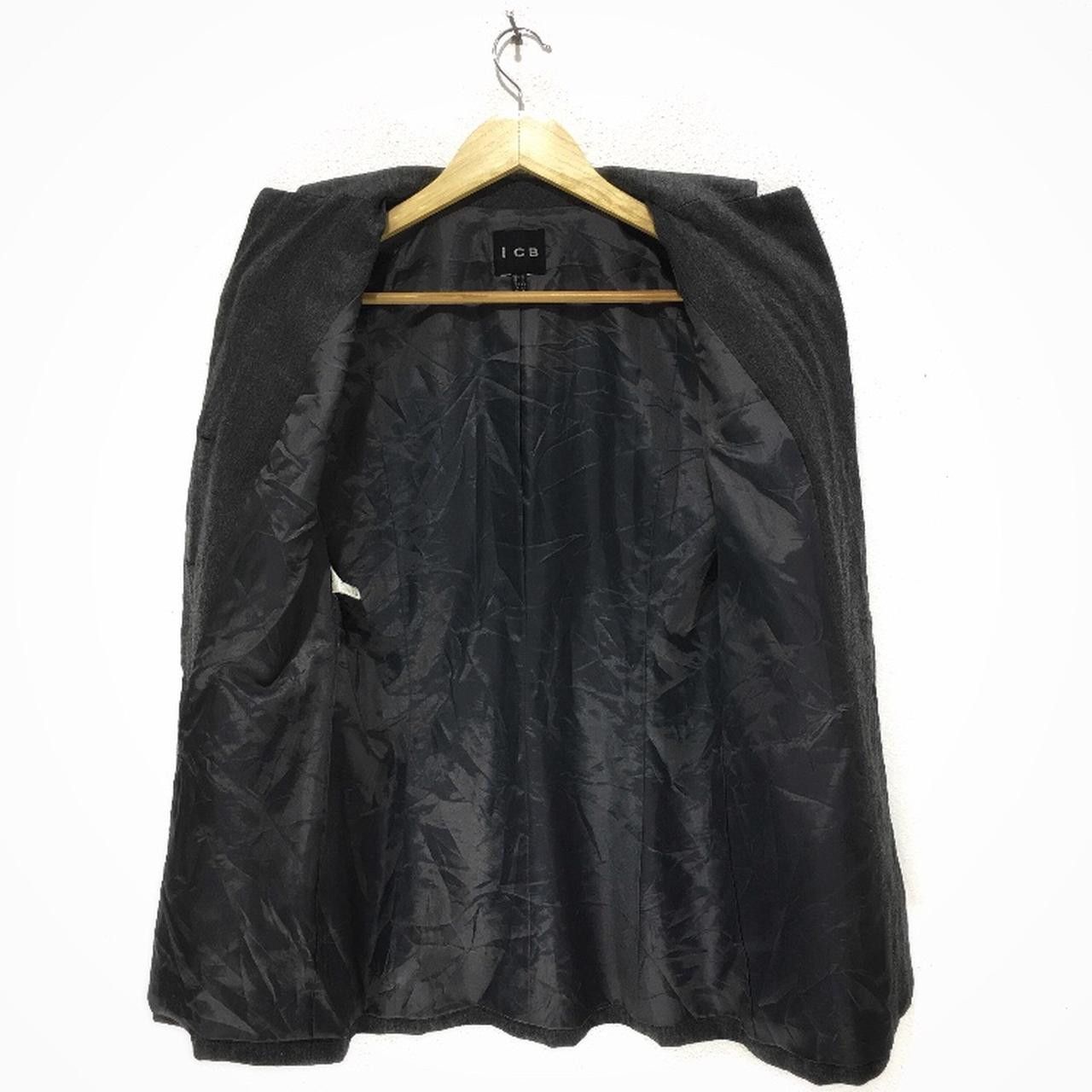 Other ICB Japanese Designer Three Button Blazer Jacket Sport Coat Size M / US 6-8 / IT 42-44 - 2 Thumbnail