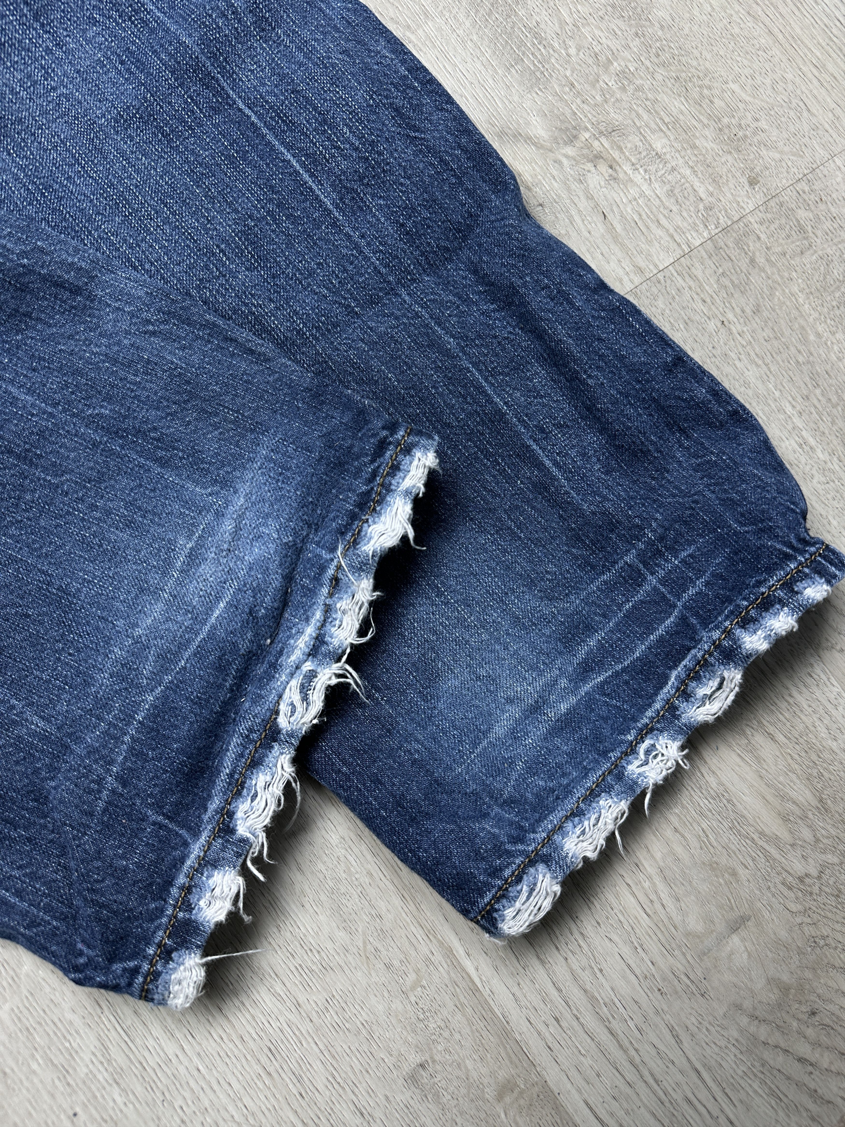 Diesel Diesel Larkee Mens Distressed Denim Pants Jeans Size US 34 / EU 50 - 9 Thumbnail