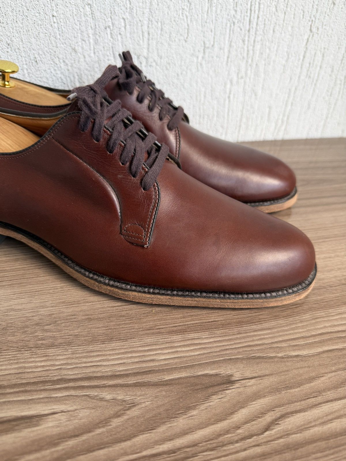 Alden Plain toe Blucher Size US 12 / EU 45 - 6 Thumbnail