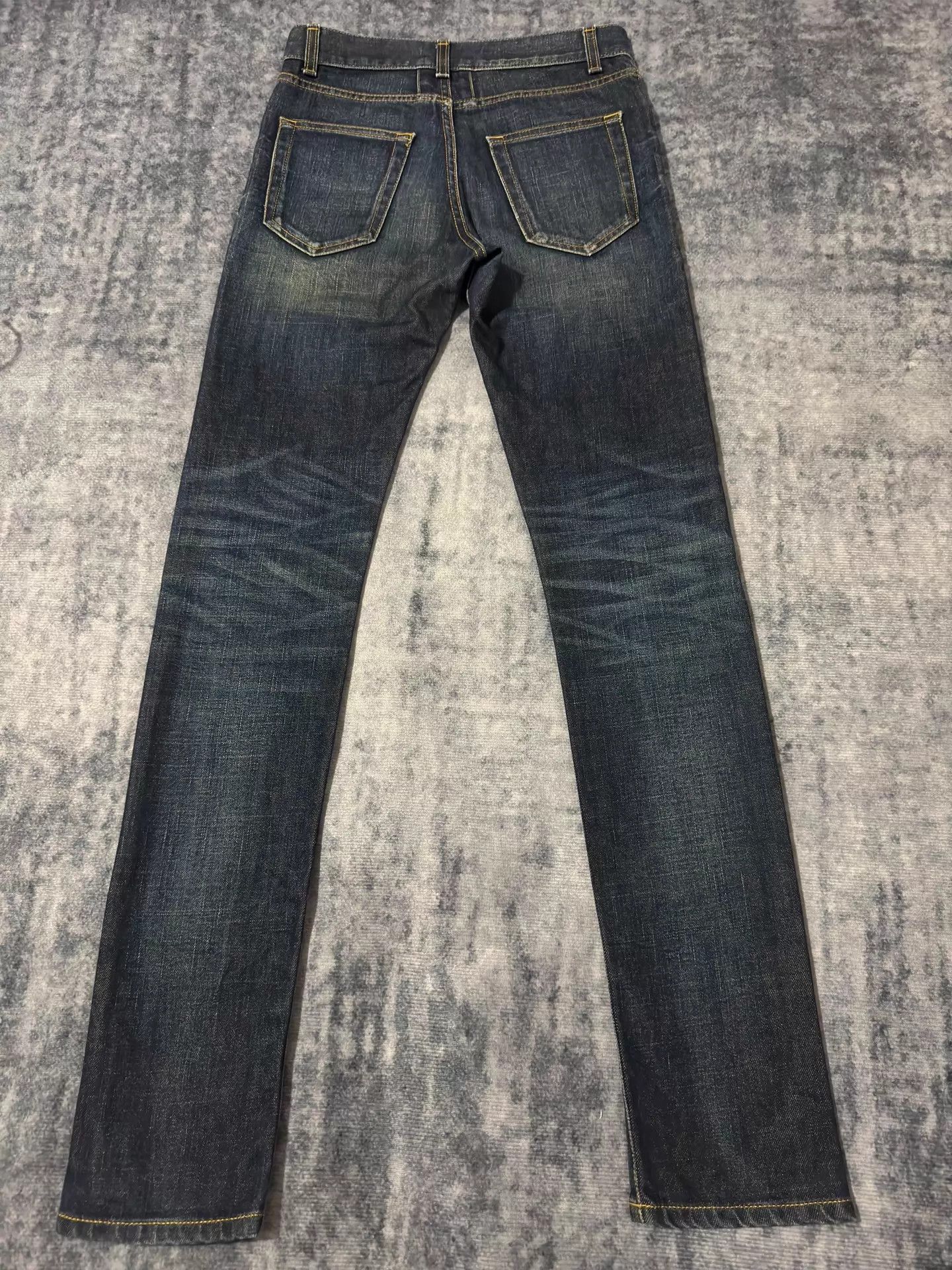 Saint Laurent Paris Saint Laurent SLP 13SS Deep Blue Cat Claw Skinny 28 Size US 28 / EU 44 - 2 Thumbnail