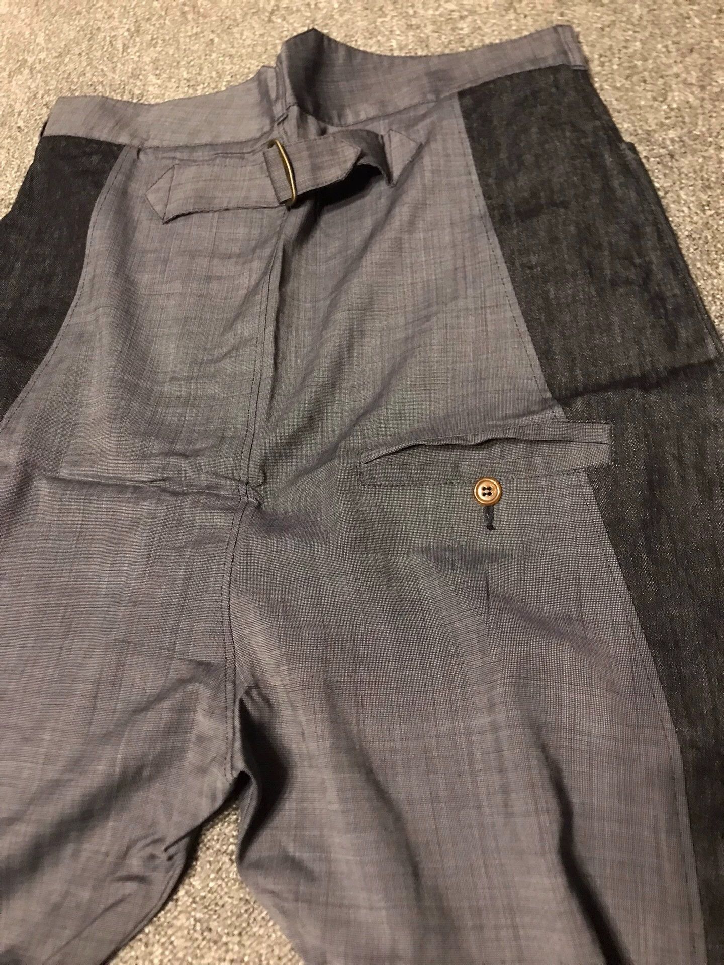 Vivienne Westwood Vivienne Westwood Denim-Wool Harem Pants 46 (5x-worn) Size US 30 / EU 46 - 5 Thumbnail