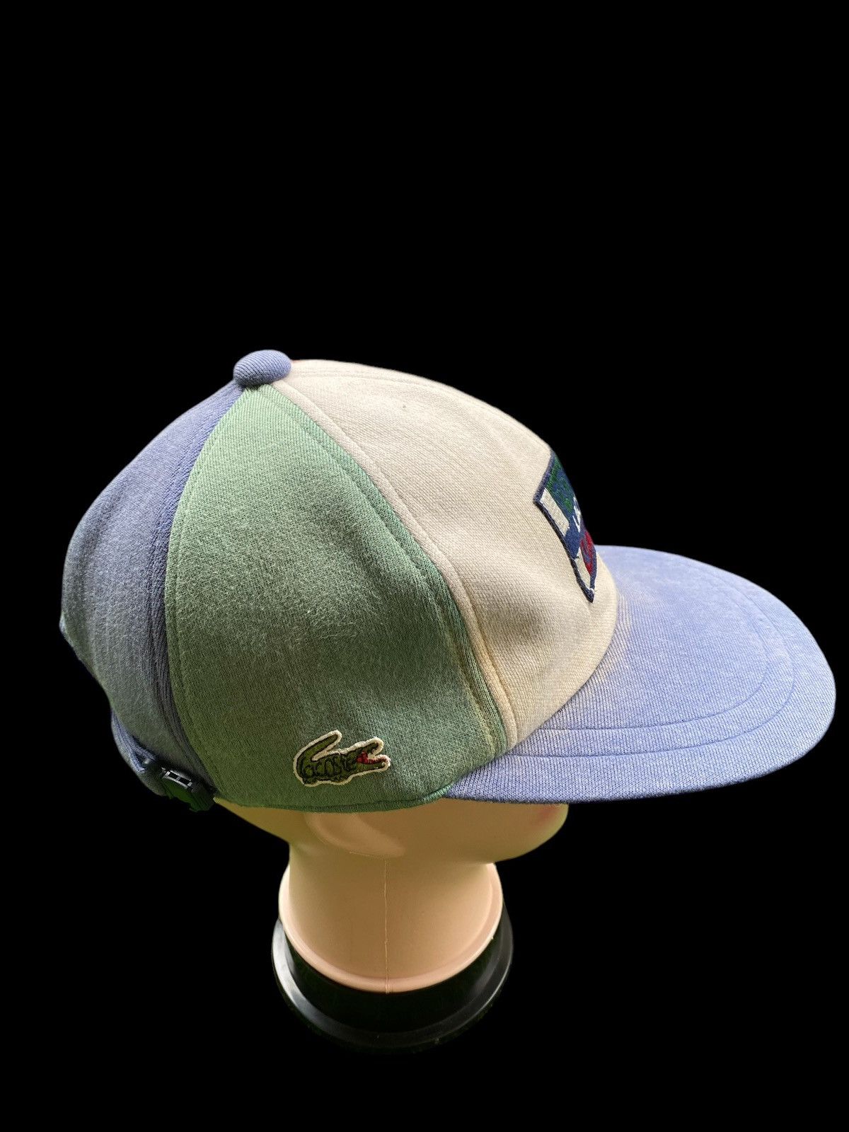 Lacoste × Vintage VINTAGE 70's LACOSTE SPORT HAT CAP Multicolour design Size ONE SIZE - 5 Thumbnail