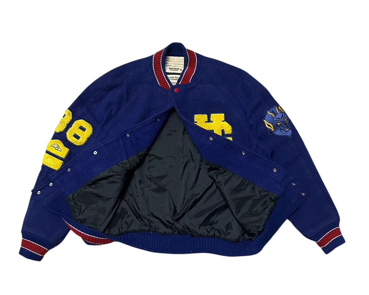 Vintage Vintage 80s Houston varsity jacket Size US M / EU 48-50 / 2 - 3 Thumbnail
