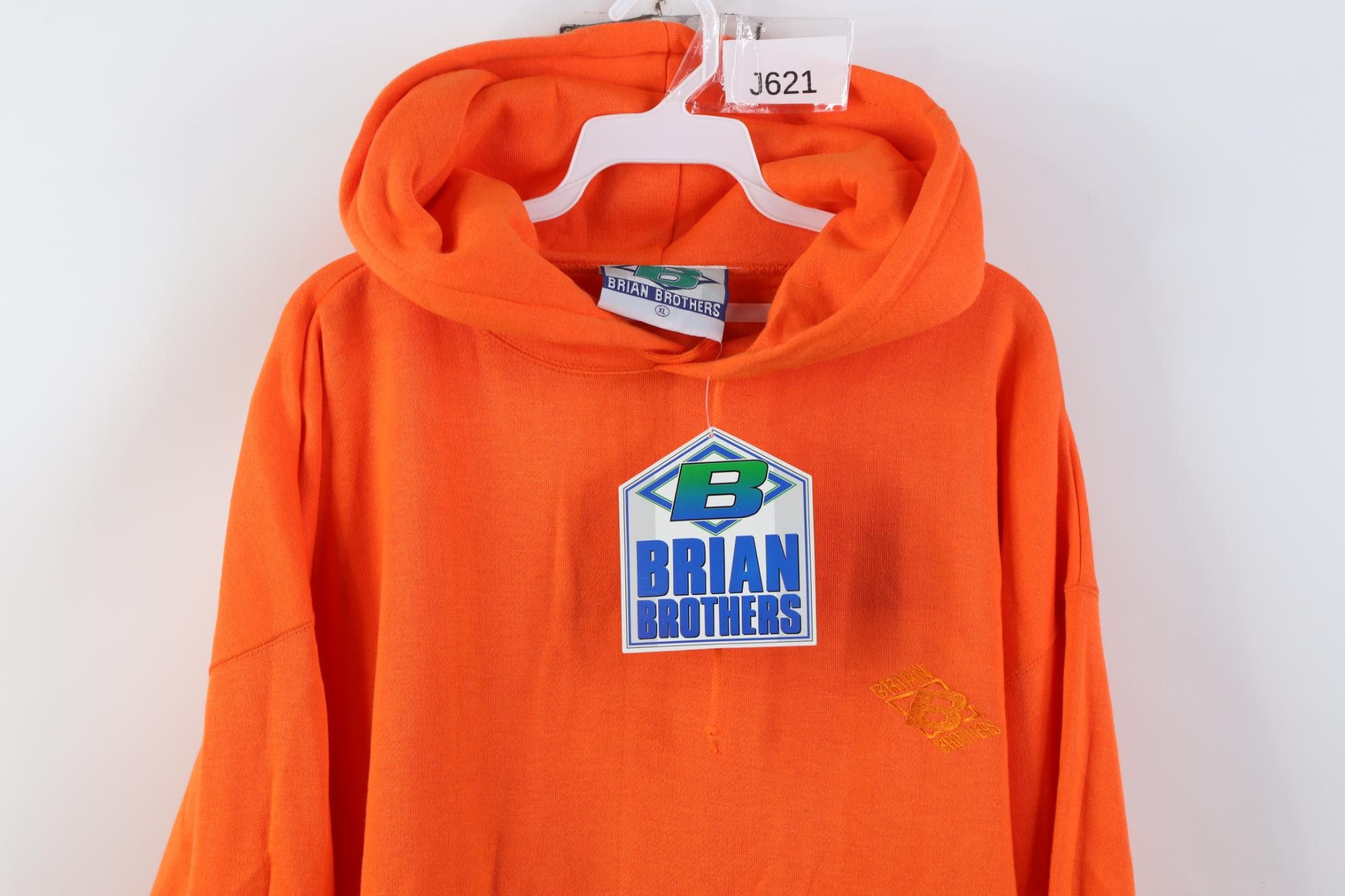 Vintage Deadstock Vintage 90s Streetwear Heavy Hoodie Sweatshirt Size US XL / EU 56 / 4 - 2 Thumbnail