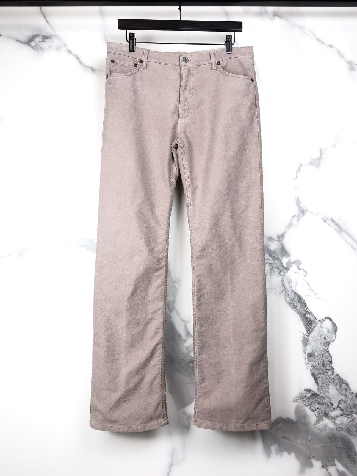 Gucci Gucci Tom Ford Vintage Bootcut Moleskin Cotton Jeans Taupe Size US 30 / EU 46 - 1 Thumbnail