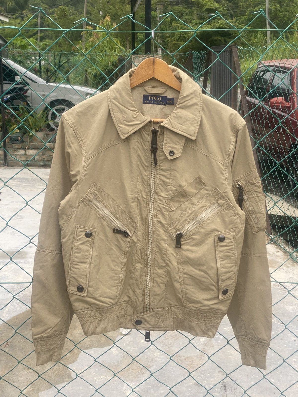 Polo Ralph Lauren Polo Ralph Lauren Ma-1 Bomber Jacket Size US S / EU 44-46 / 1 - 1 Thumbnail